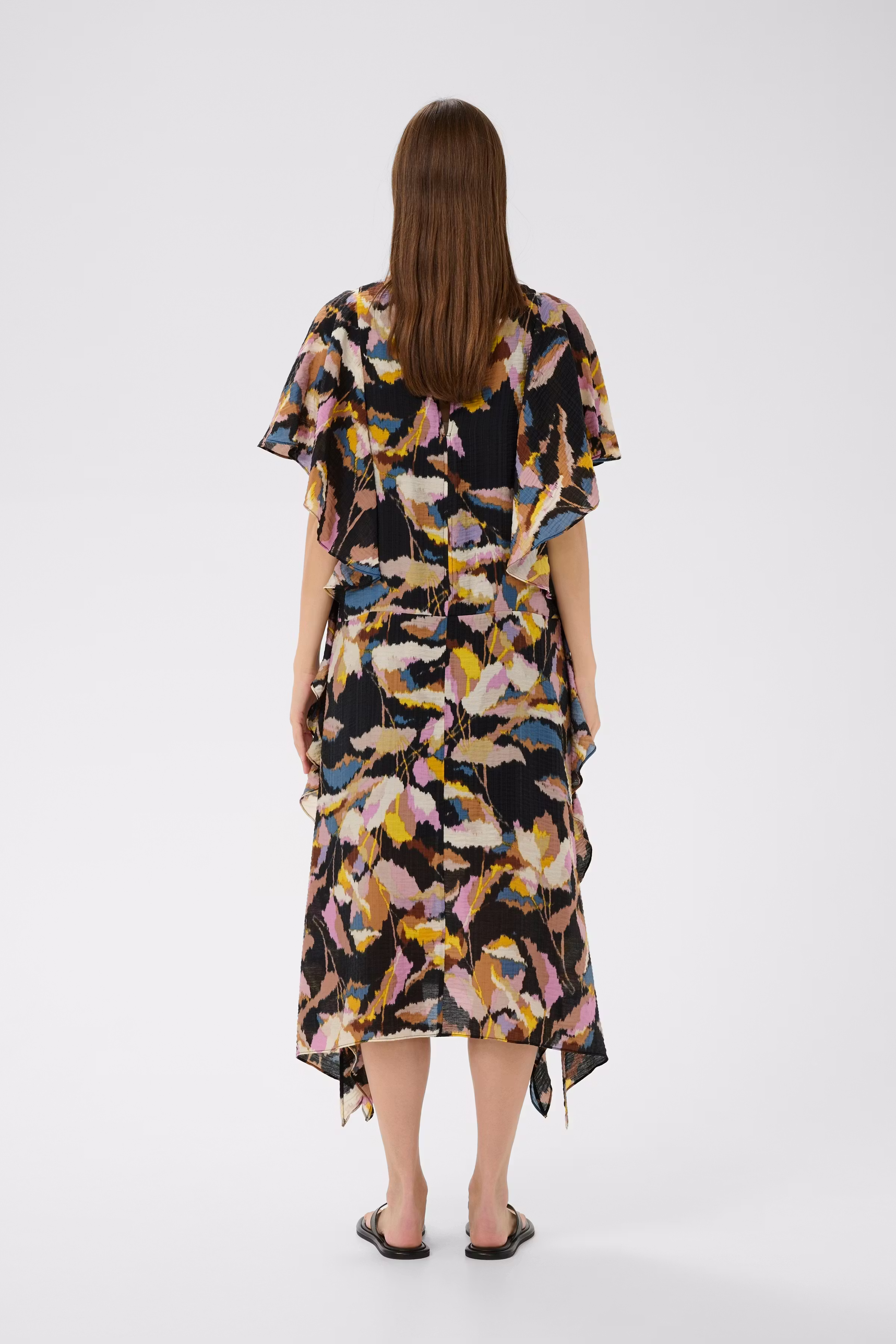LYLAIW Midi Kleid LOOKBOOK BACK 30112461-900006794
