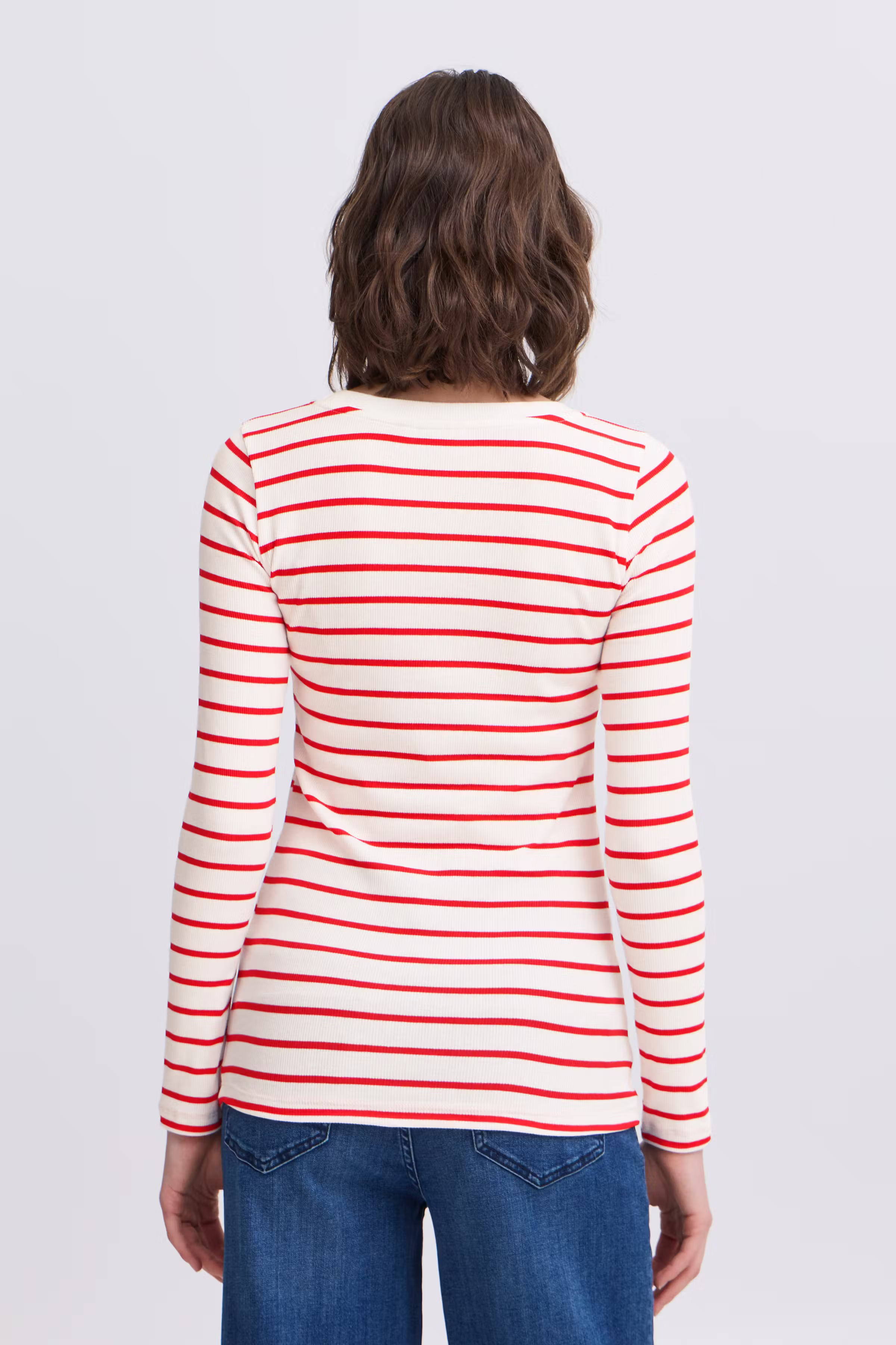 FRHIZAMOND Langermet T-shirt LOOKBOOK BACK 20615551-201203