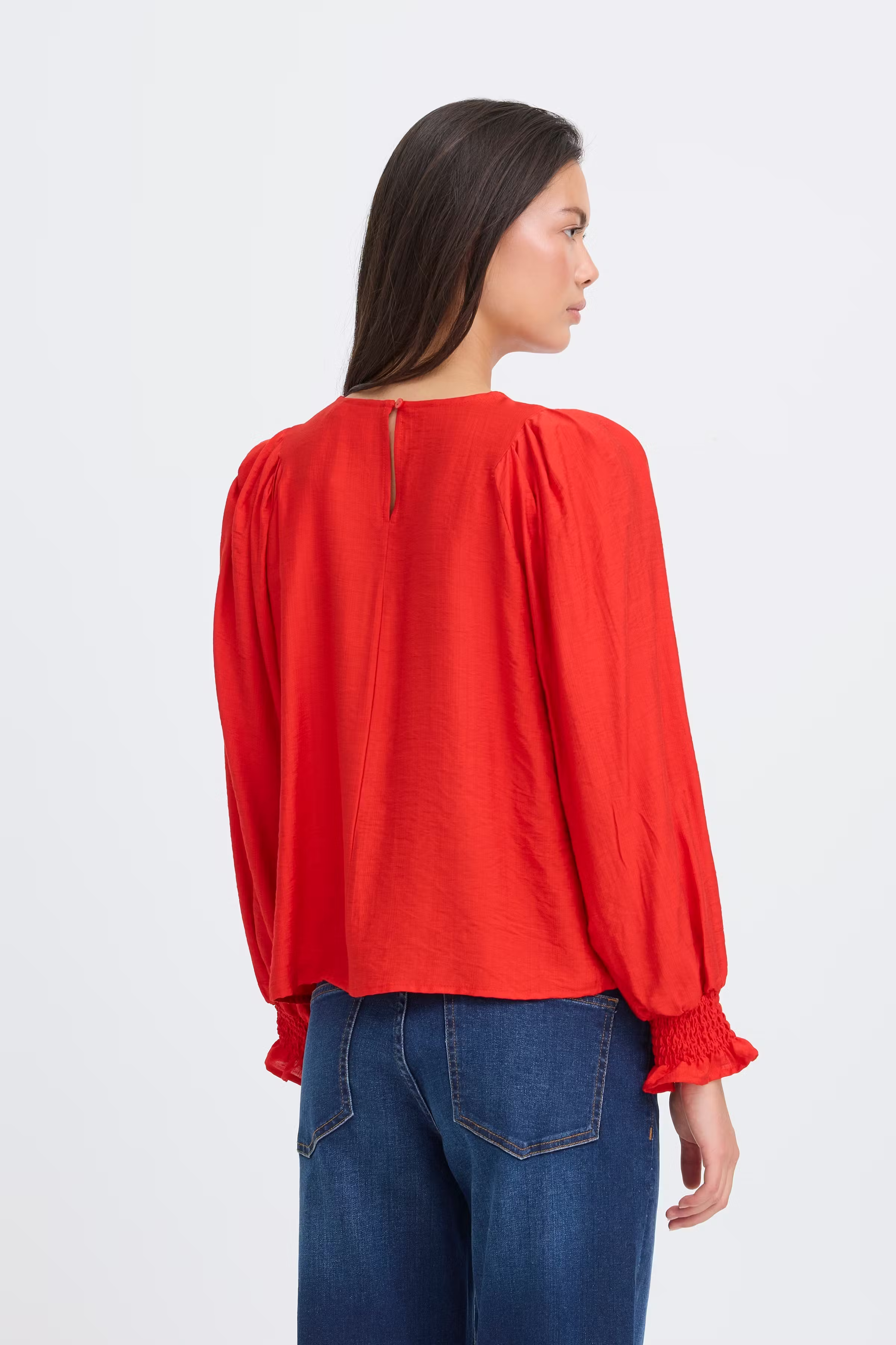 IHWILMA Bluse LOOKBOOK BACK 20123703-191763