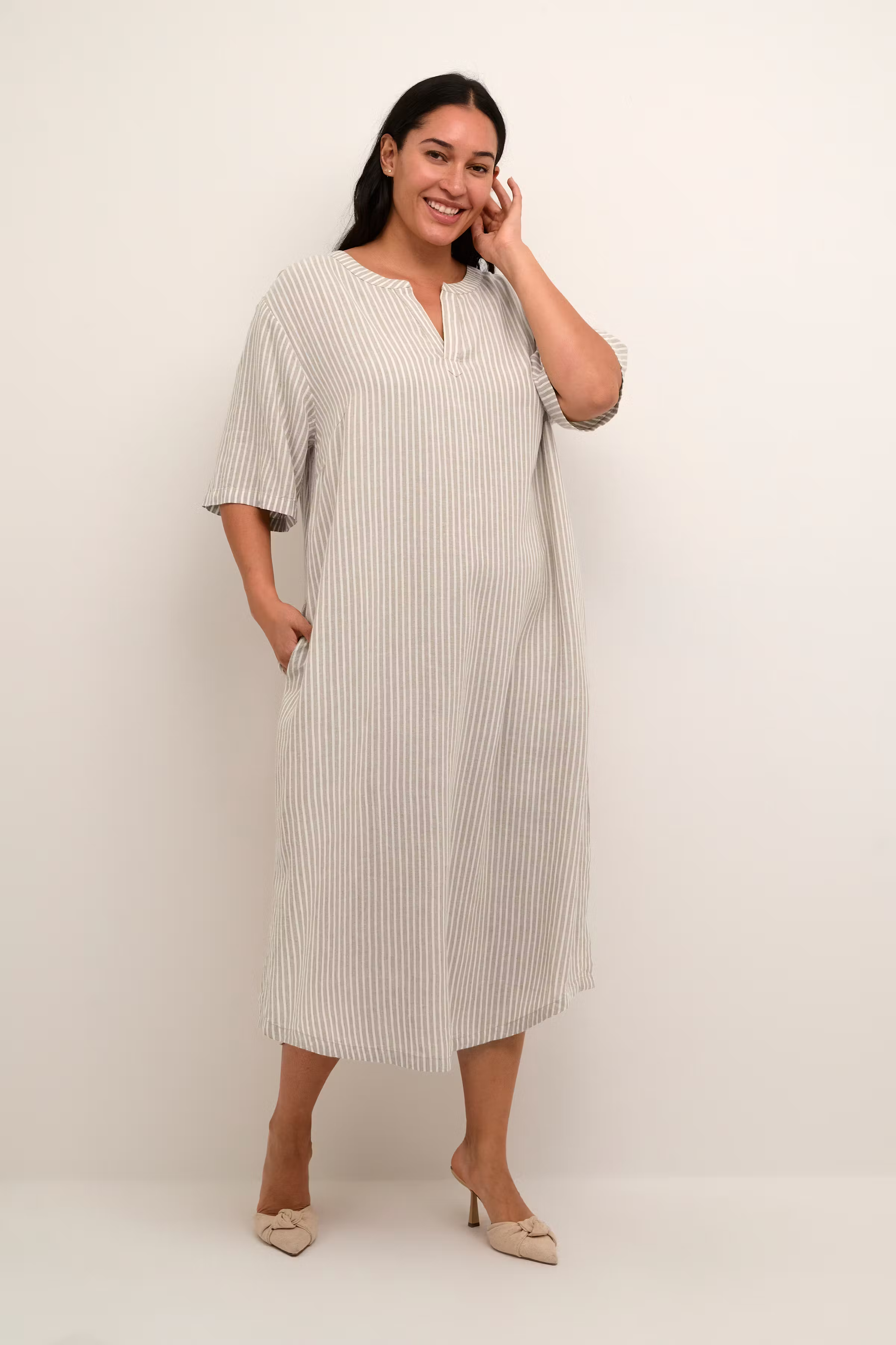 KCmille Robe en Lin LOOKBOOK FRONT 10582218-105466