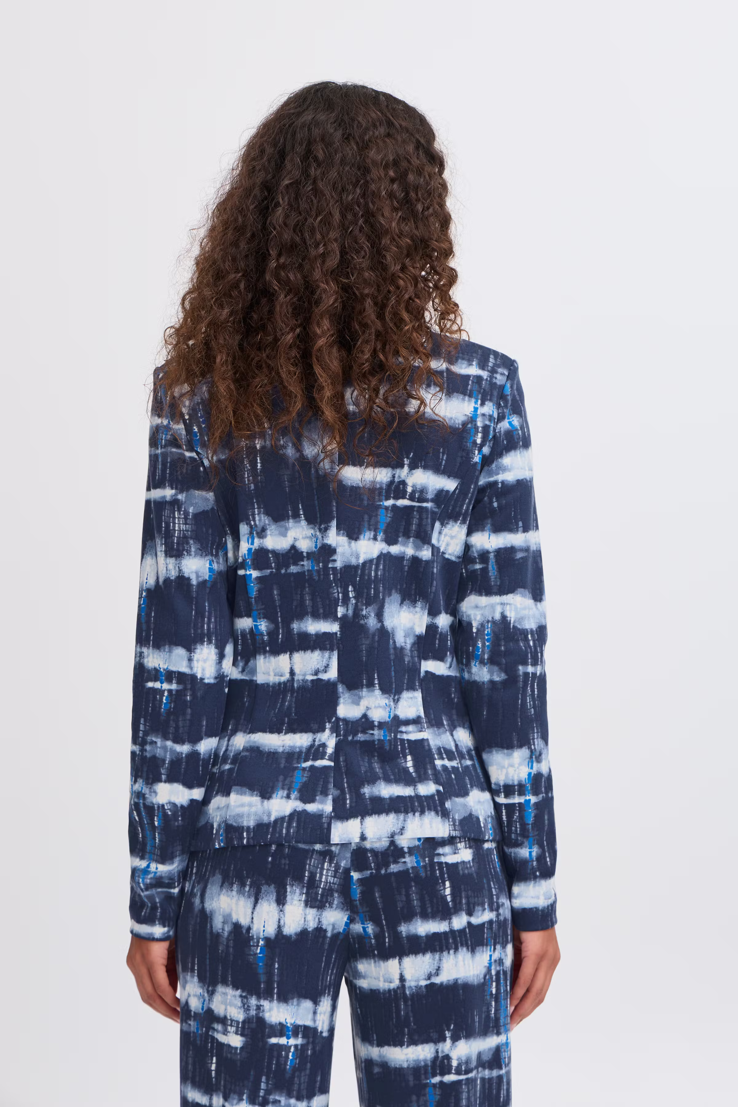 IHKATE PRINT  Blazer LOOKBOOK BACK 20122488-204003