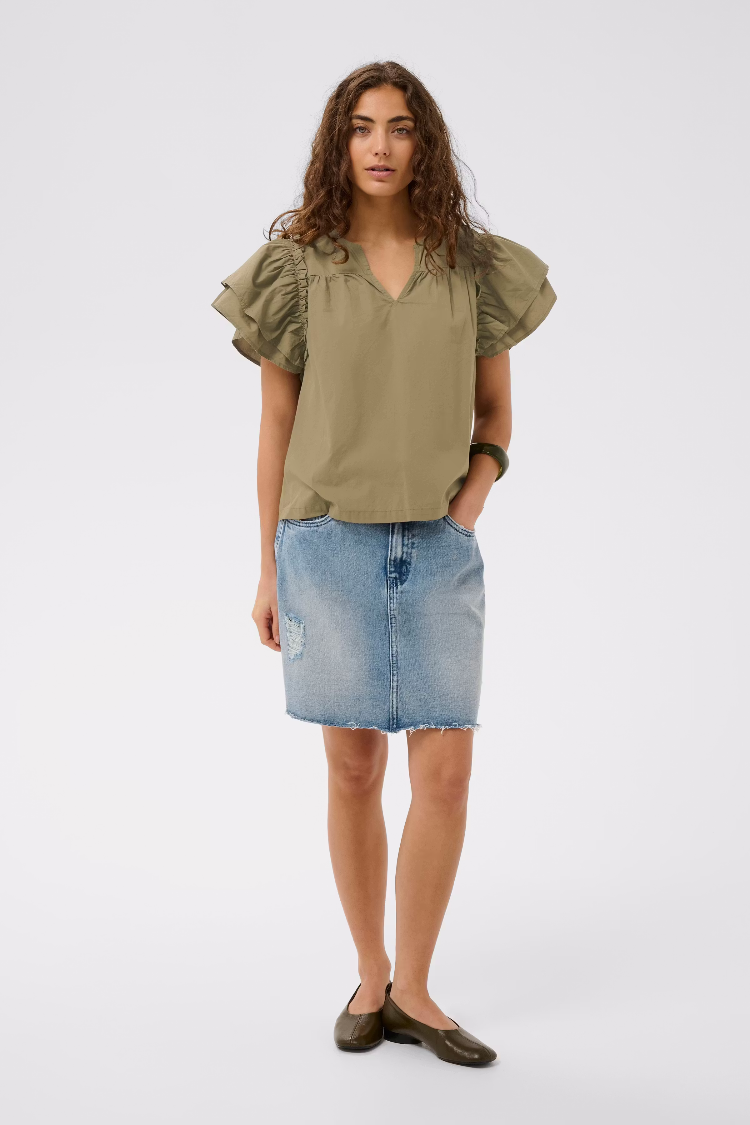 CUkipa Bluse LOOKBOOK FRONT 50113136-170517