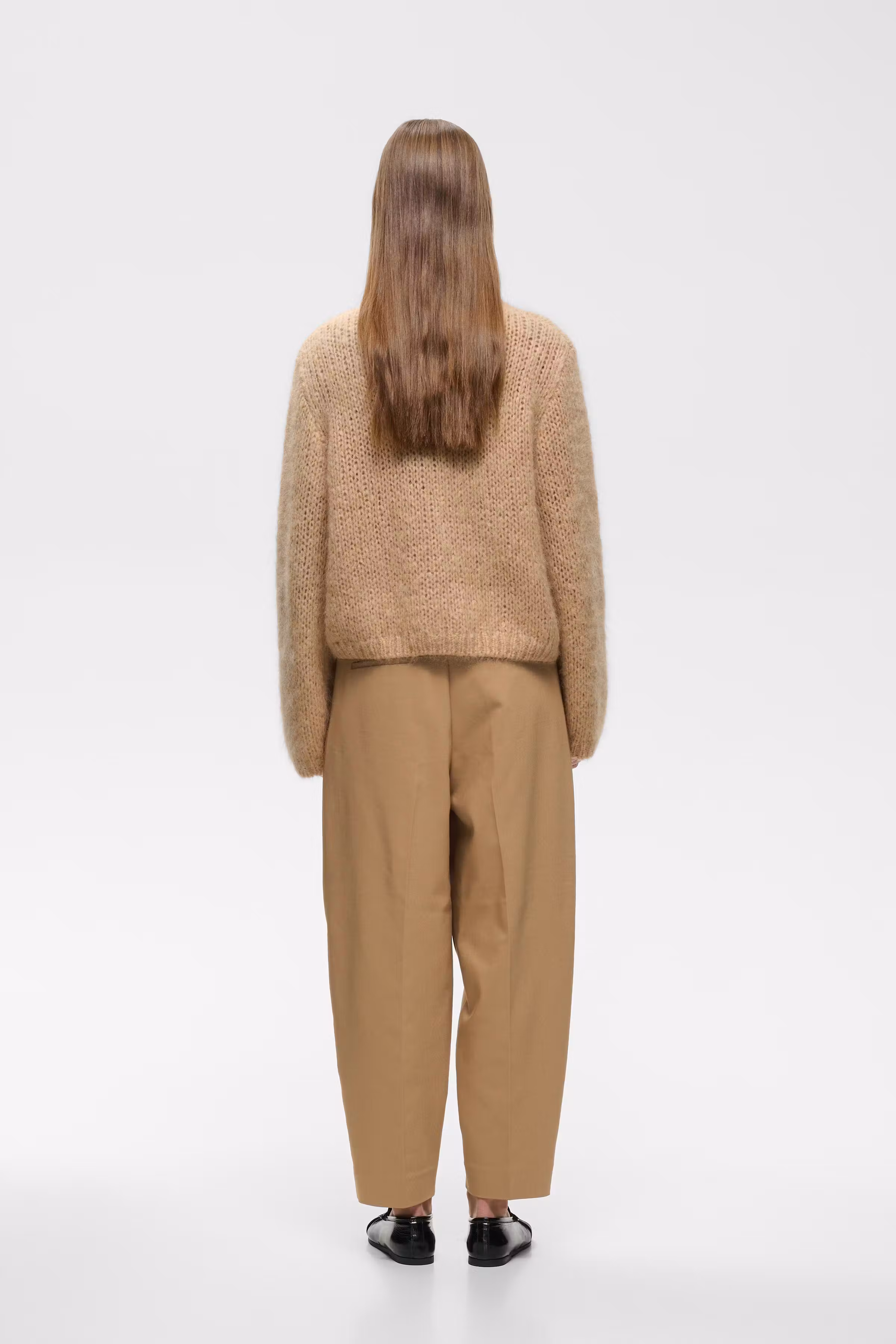 ZellaIW Barrel Bukser LOOKBOOK BACK 30107207-171327