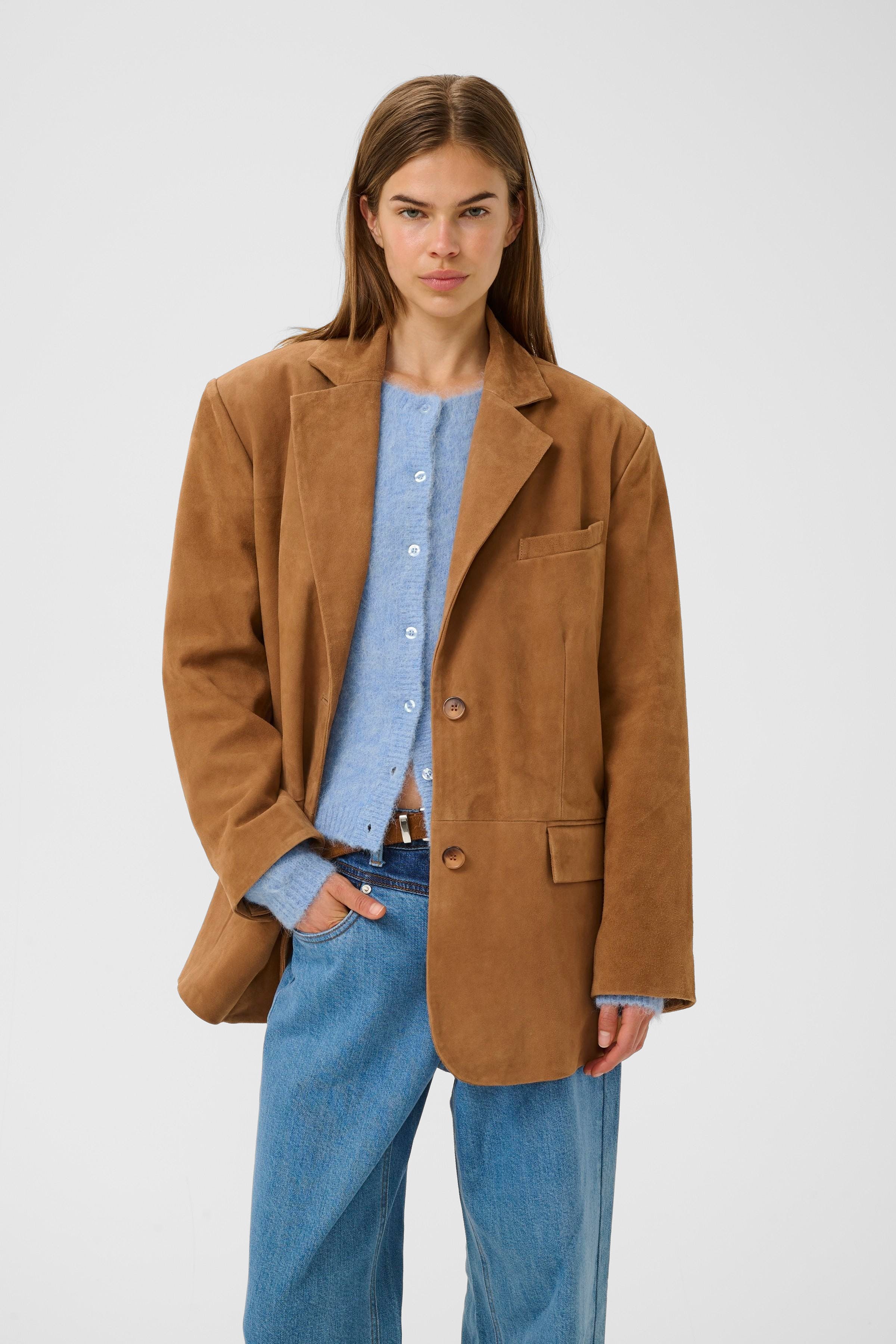 GZcognia Suède blazer LOOKBOOK FRONT 10911002-108998