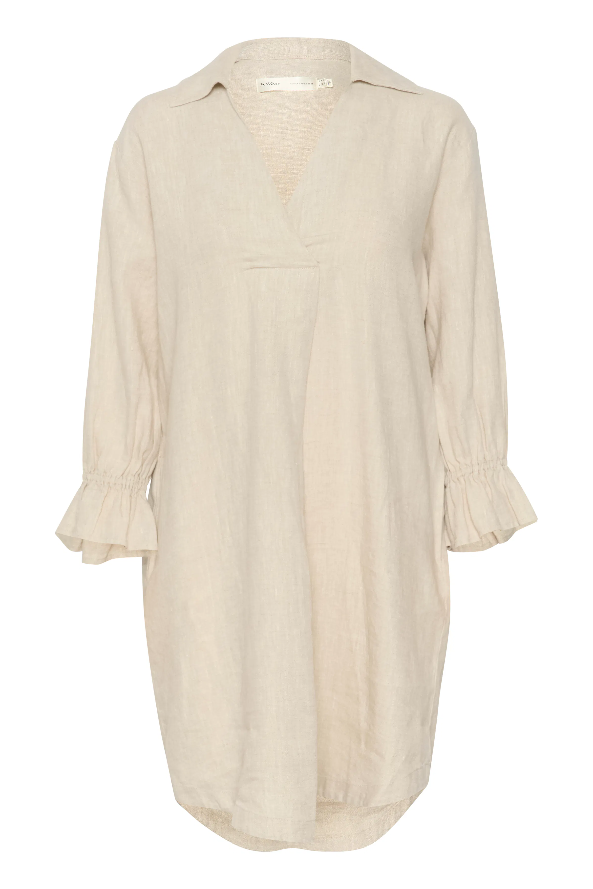 PegIW Leinen Kleid PACK FRONT 30109180-1304031