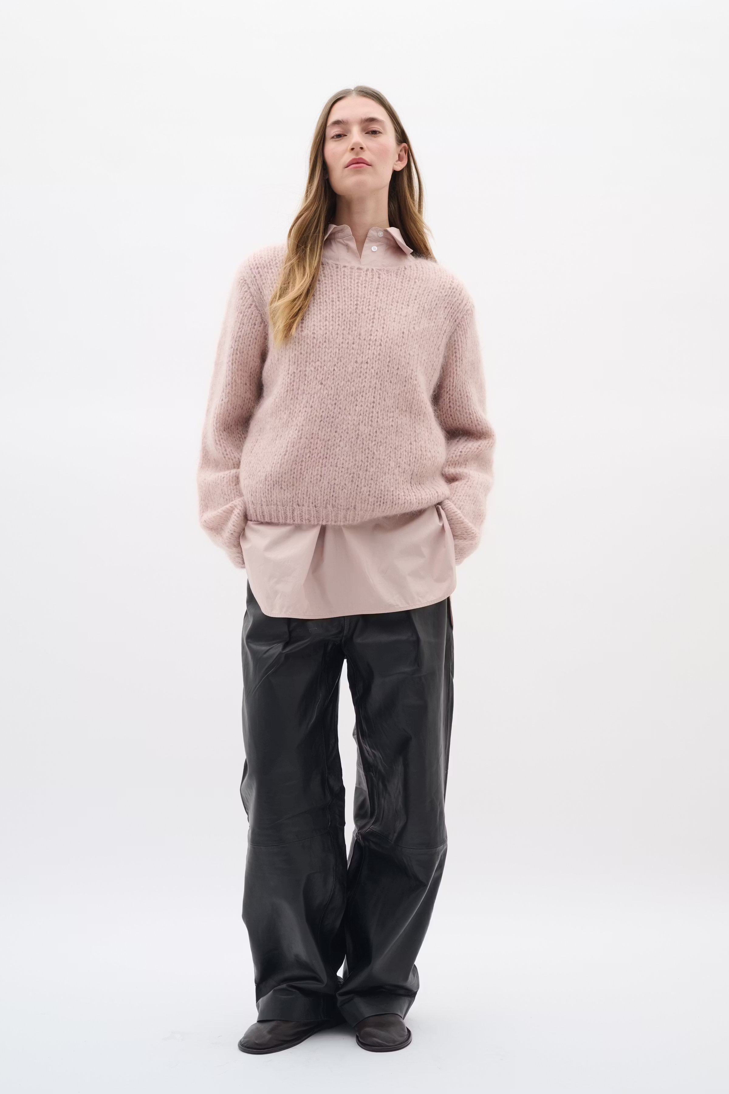 JetraIW Mohair Pullover LOOKBOOK FRONT 30109619-161509