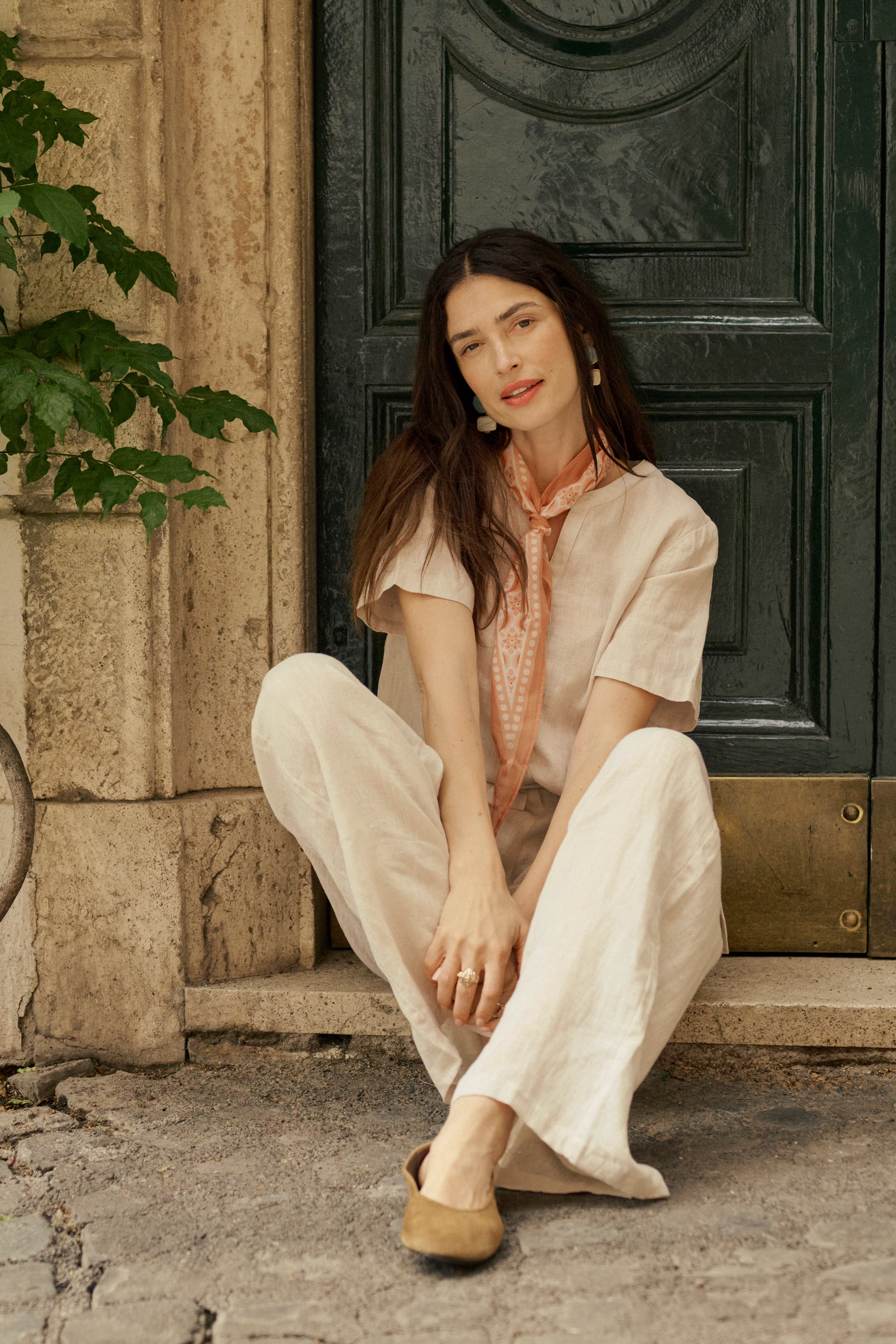 CRBellis Chemise en lin LOCATION NONE 10611578-104537