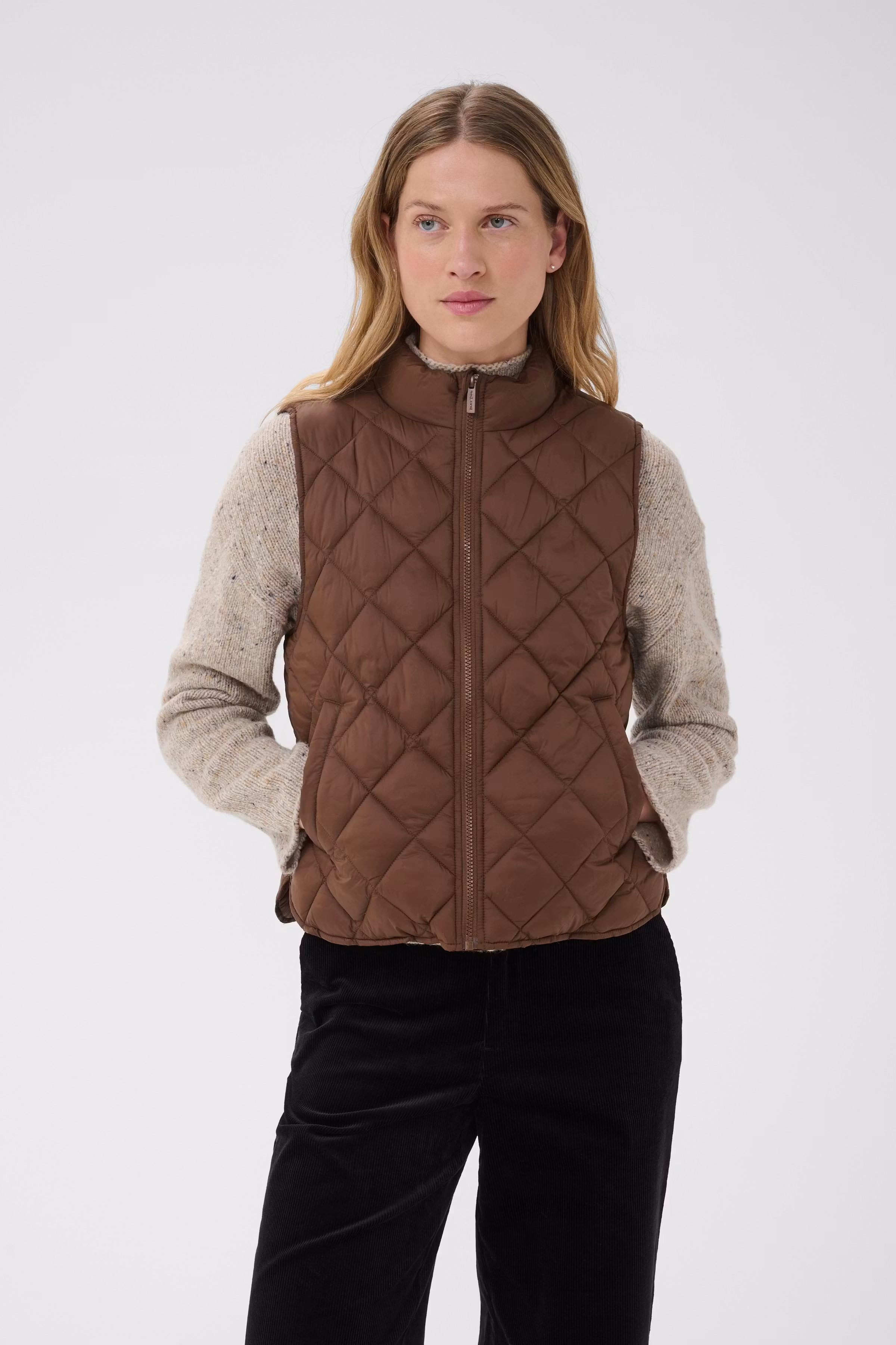 CarlotaPW Warm vest LOOKBOOK FRONT 30310628-191223