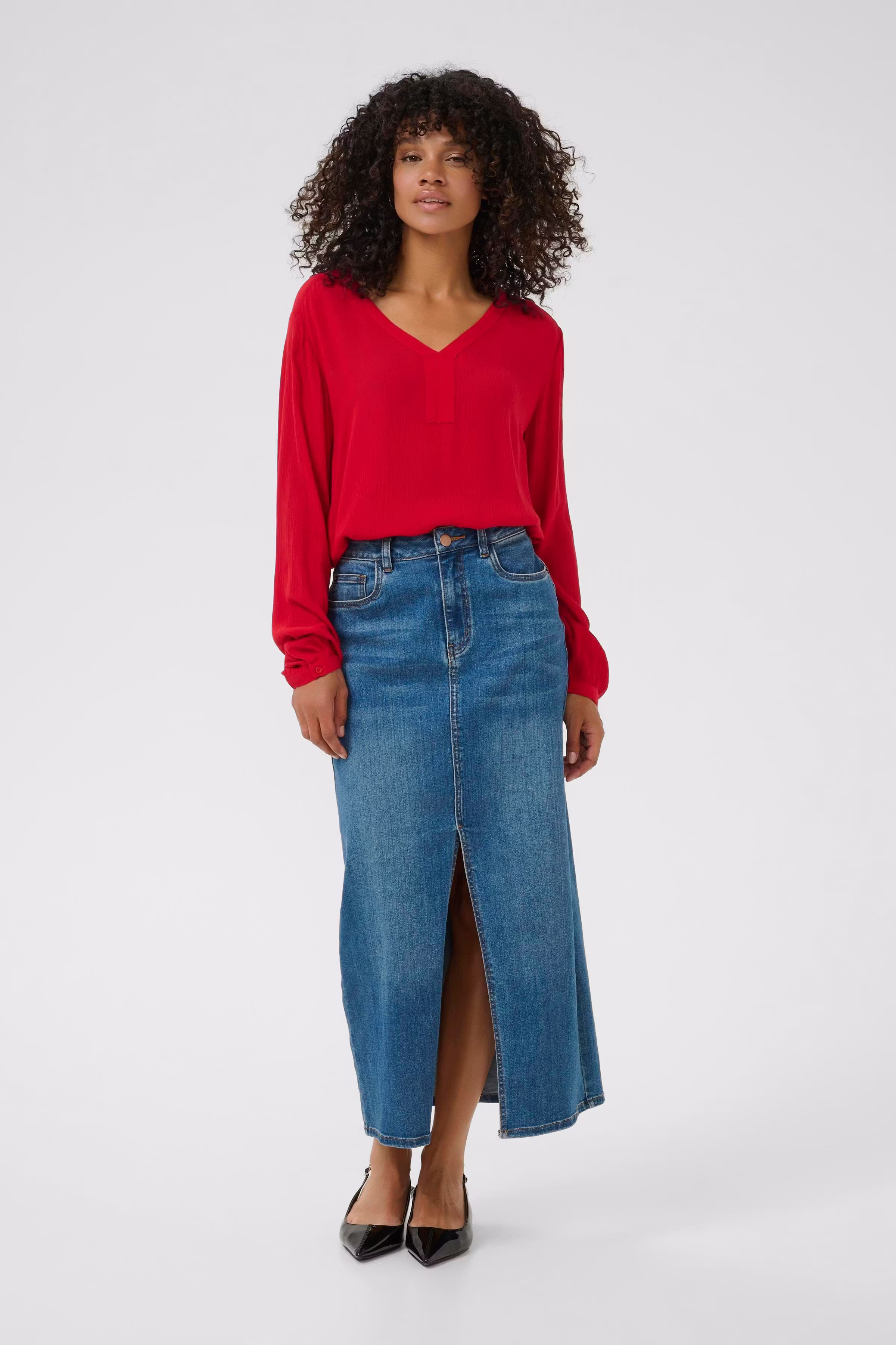 KAamber Blouse LOOKBOOK FRONT 501032-191664