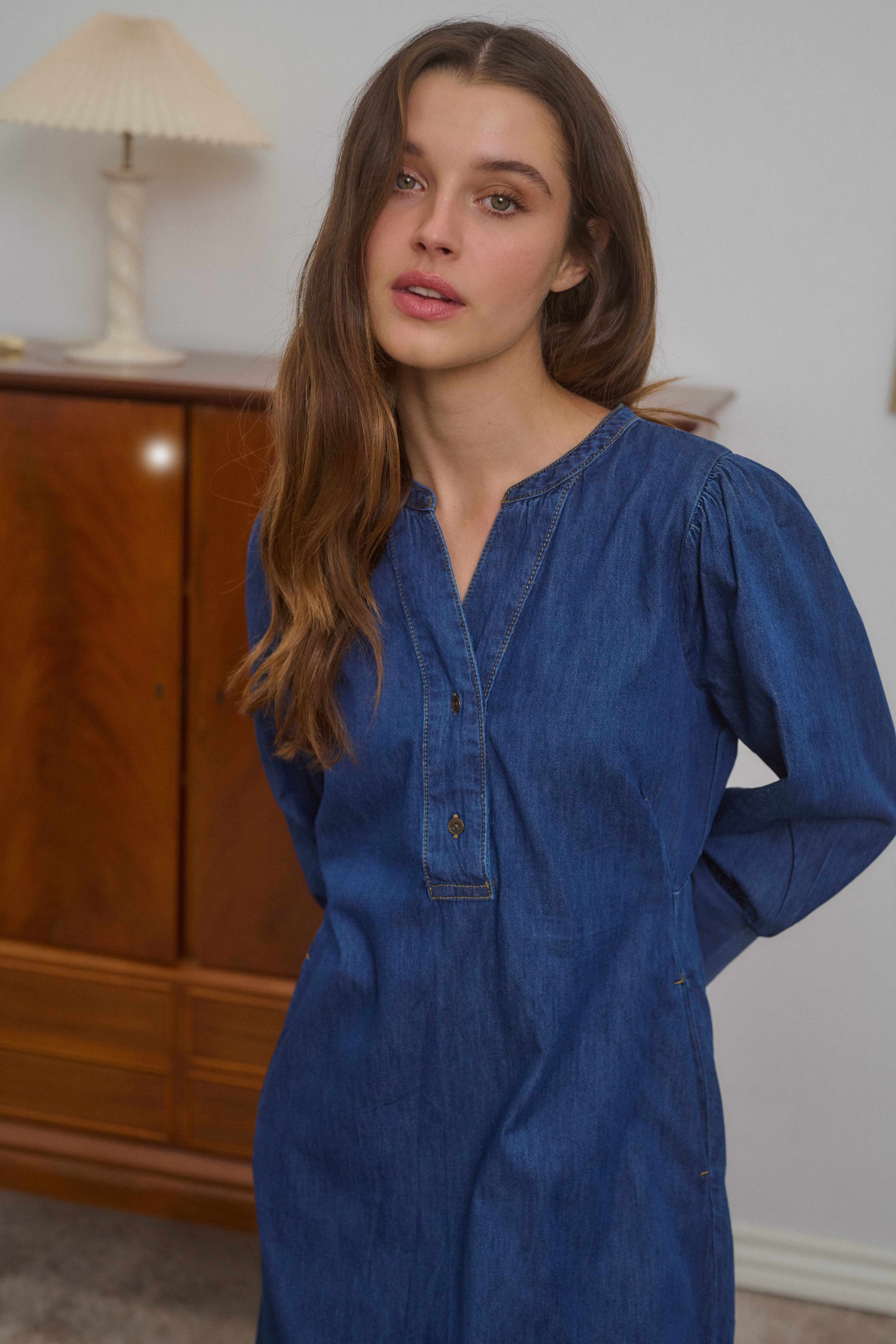 CUhilka Denim dress LOCATION NONE 50112308-500029
