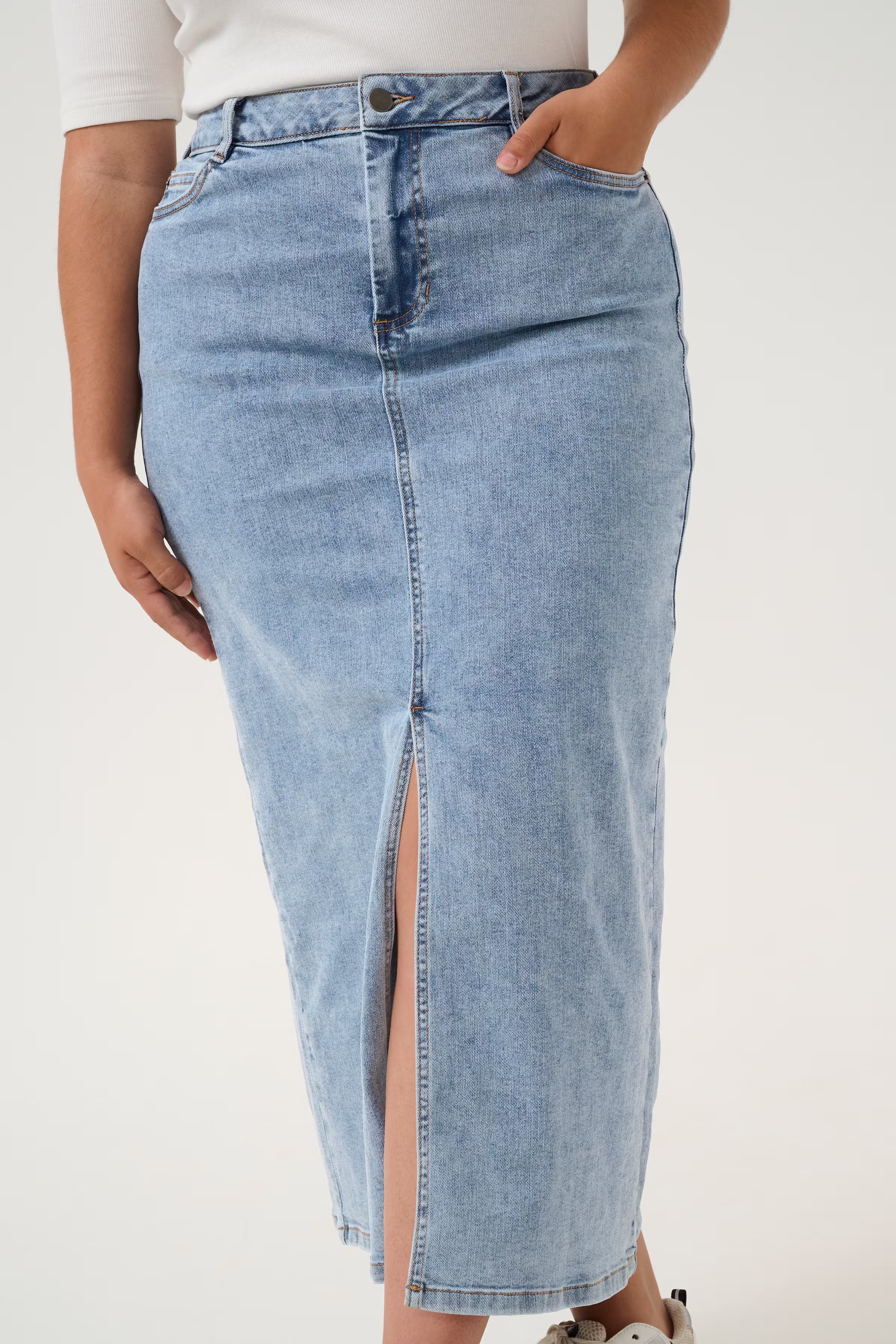 KCmarna Denimkjol LOOKBOOK DETAIL 10582495-103166