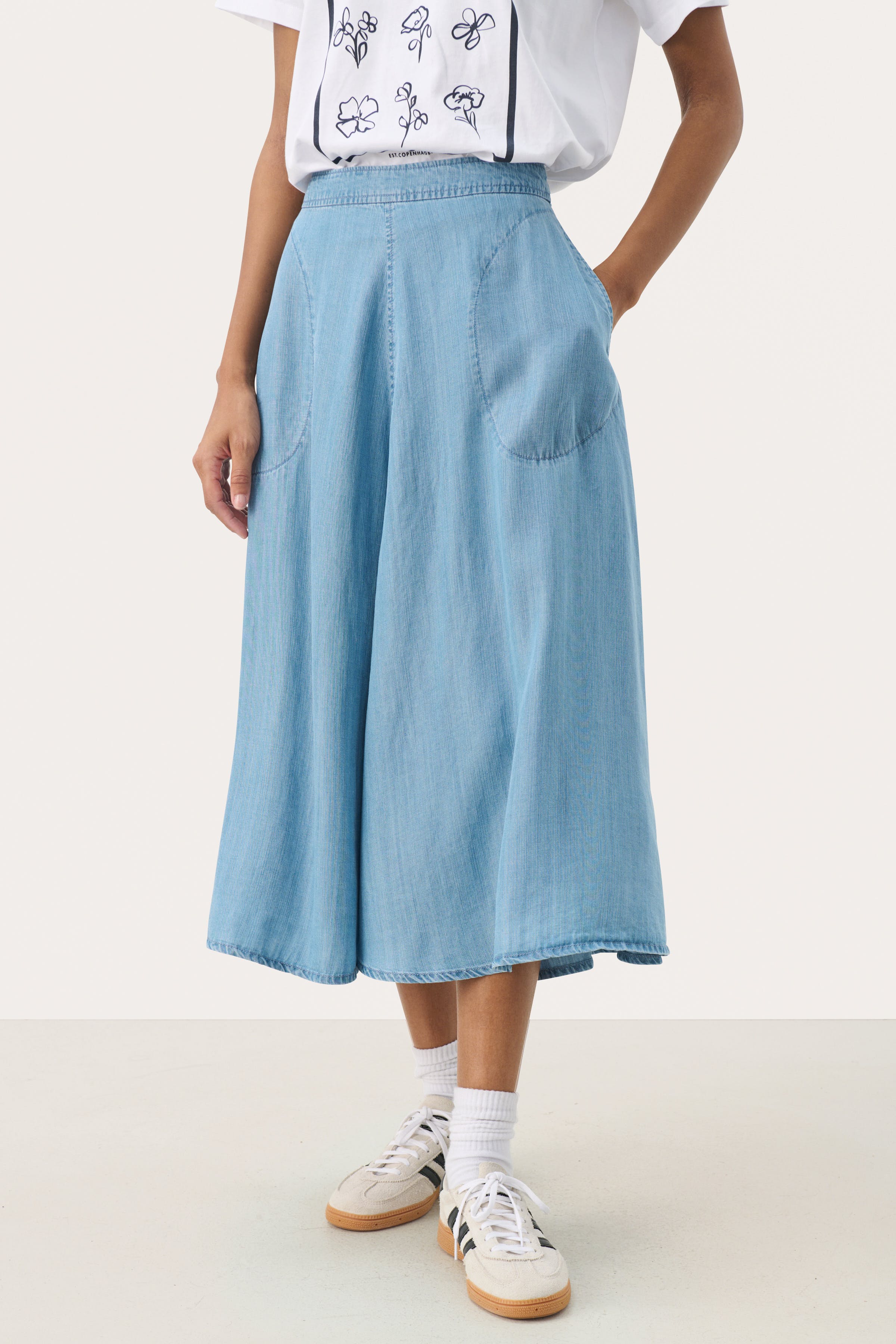 PernillePW Denim rok LOOKBOOK FRONT 30306819-300155