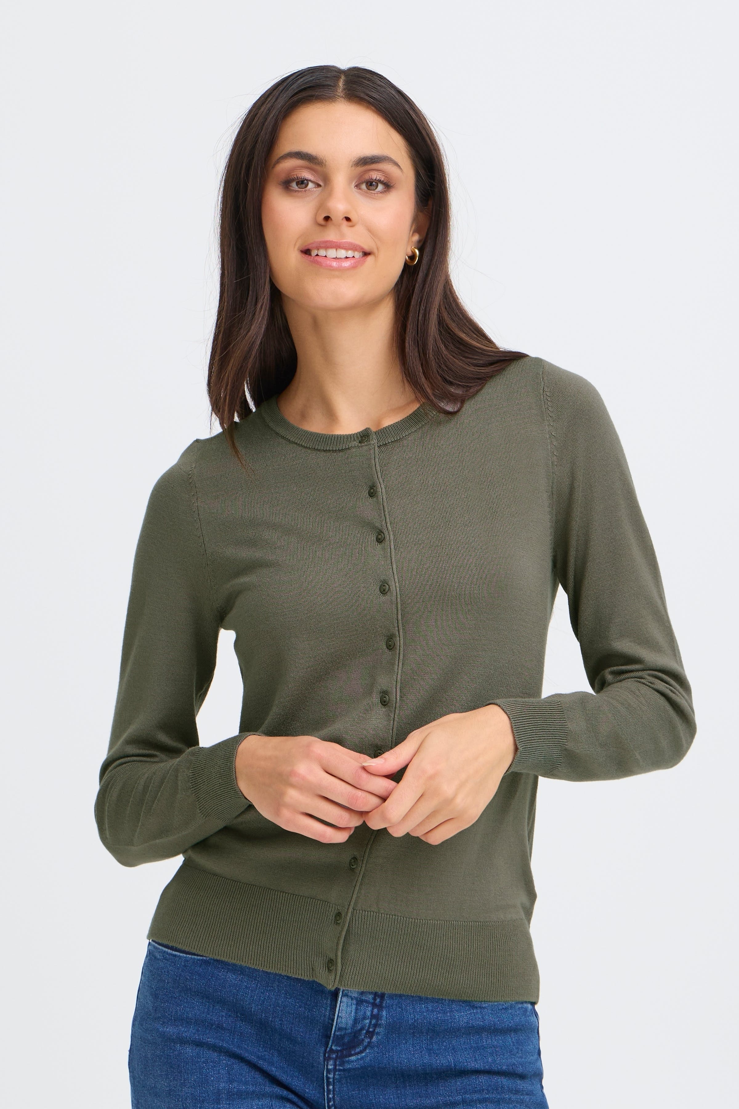 FRZubasic Cardigan LOOKBOOK FRONT 20604187-180516