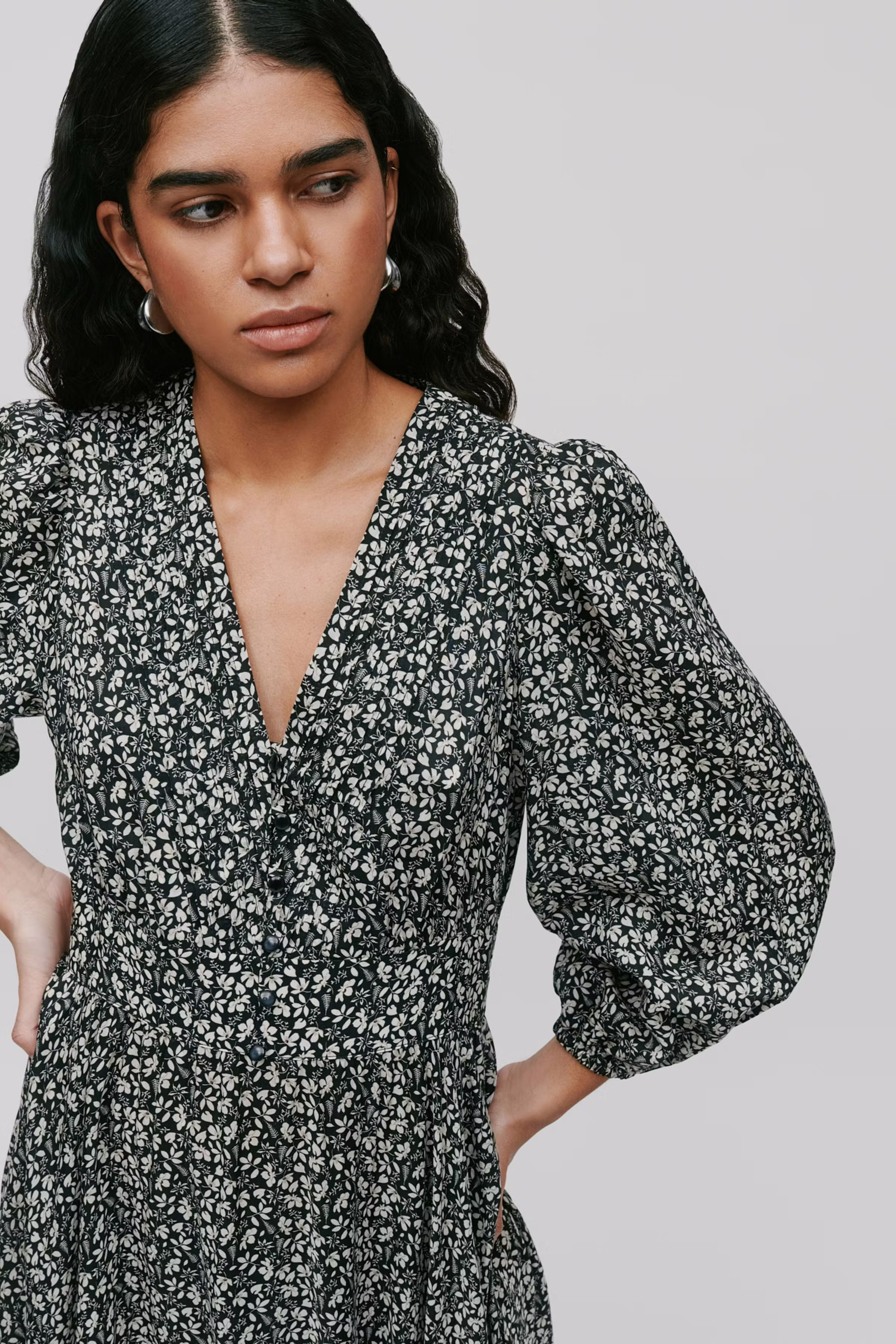 DREA Kjole LOOKBOOK FRONT 30600534-MC2156