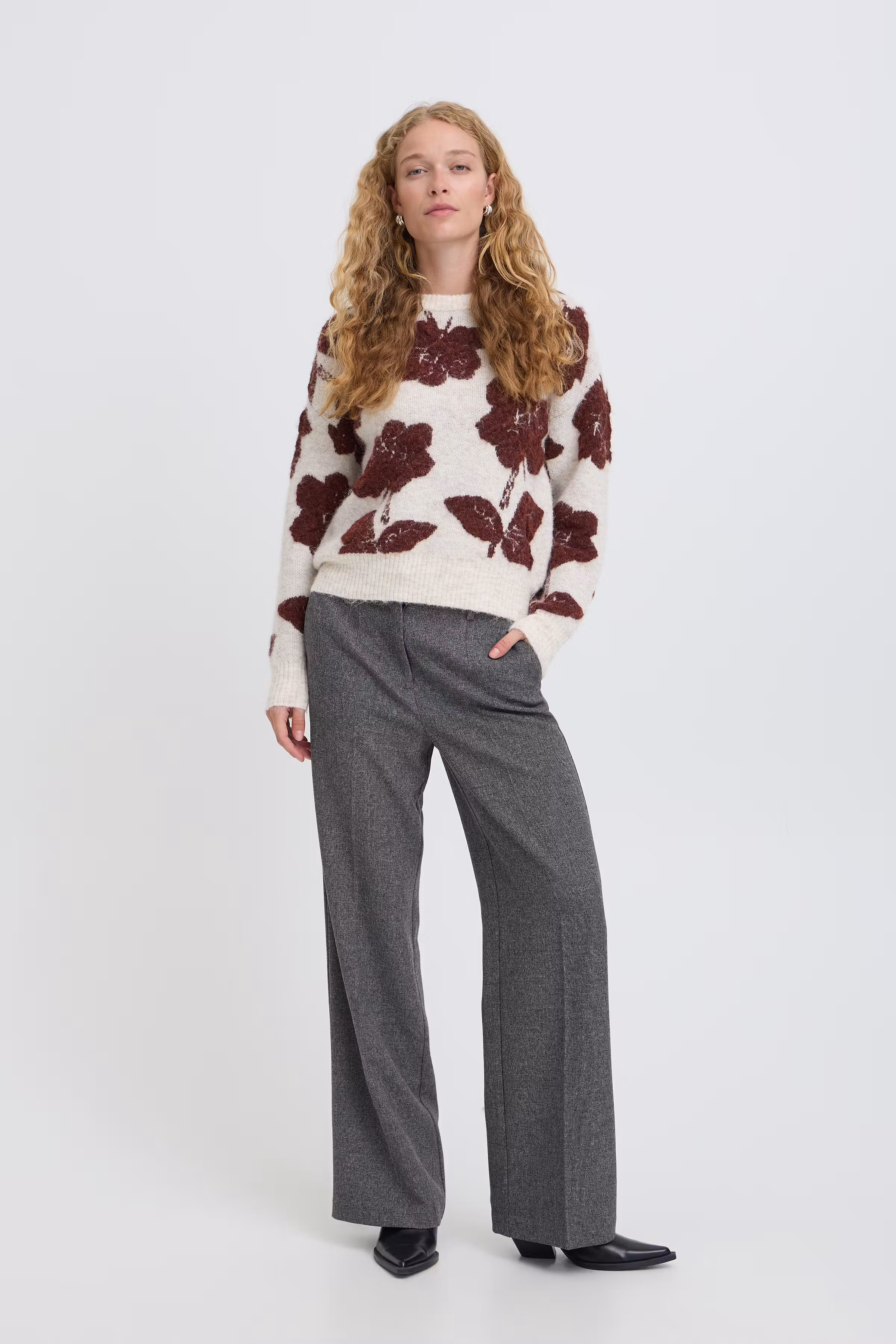 BYETONA Bukser LOOKBOOK FRONT 20819483-200455
