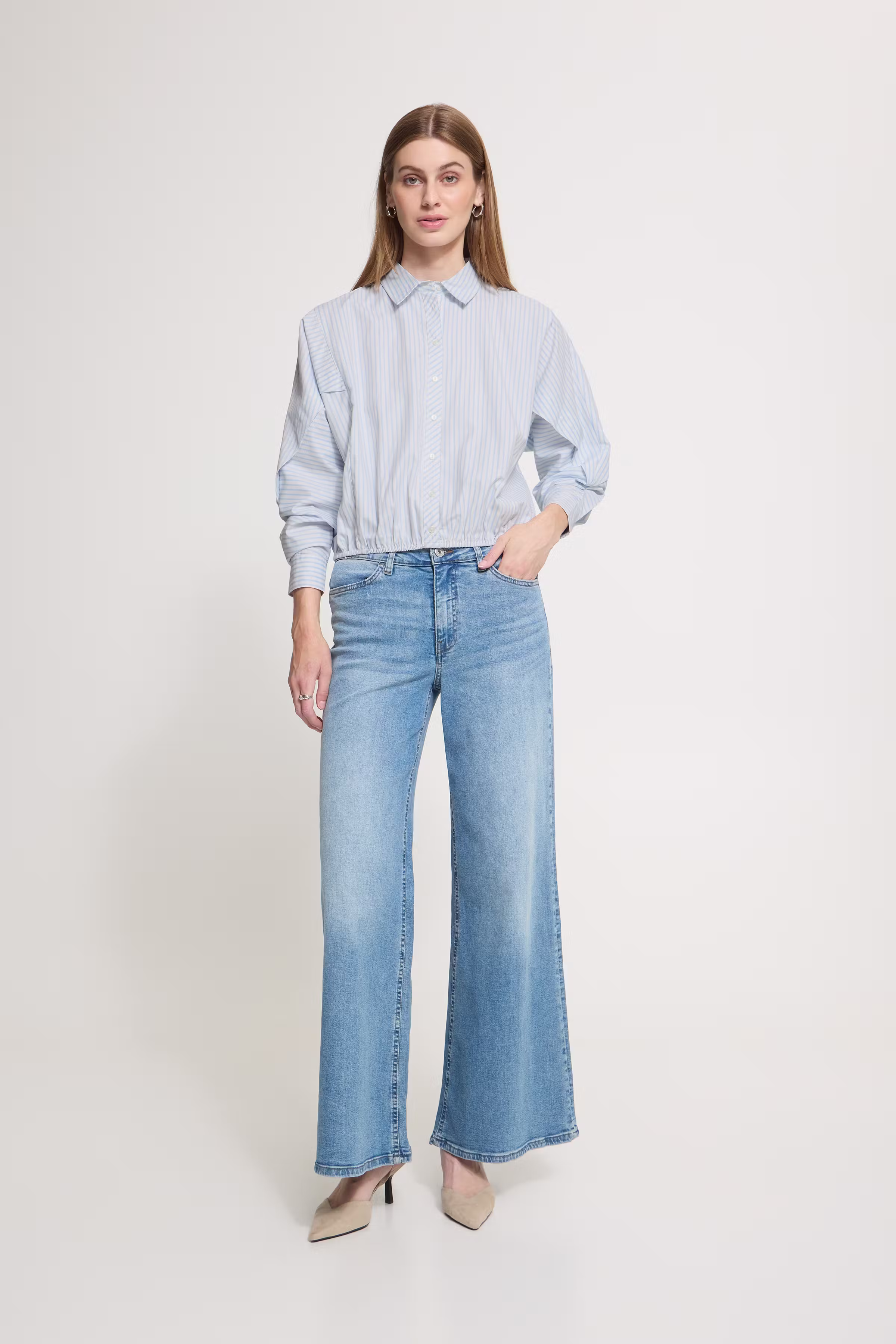 IHJADELINE Skjorte LOOKBOOK FRONT 20126178-900008736