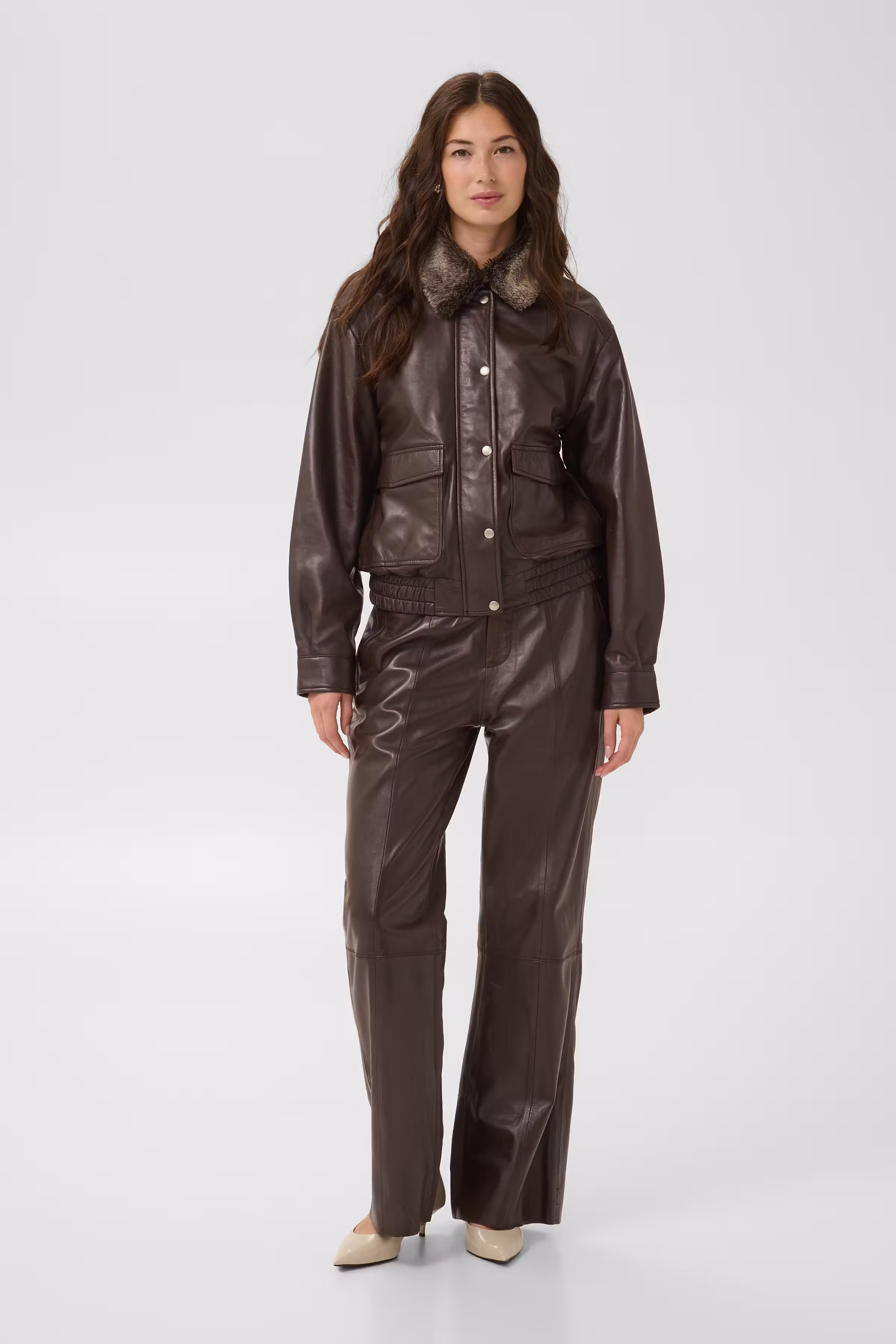 CUBORGNY Leren broek
 LOOKBOOK FRONT 50114184-190915
