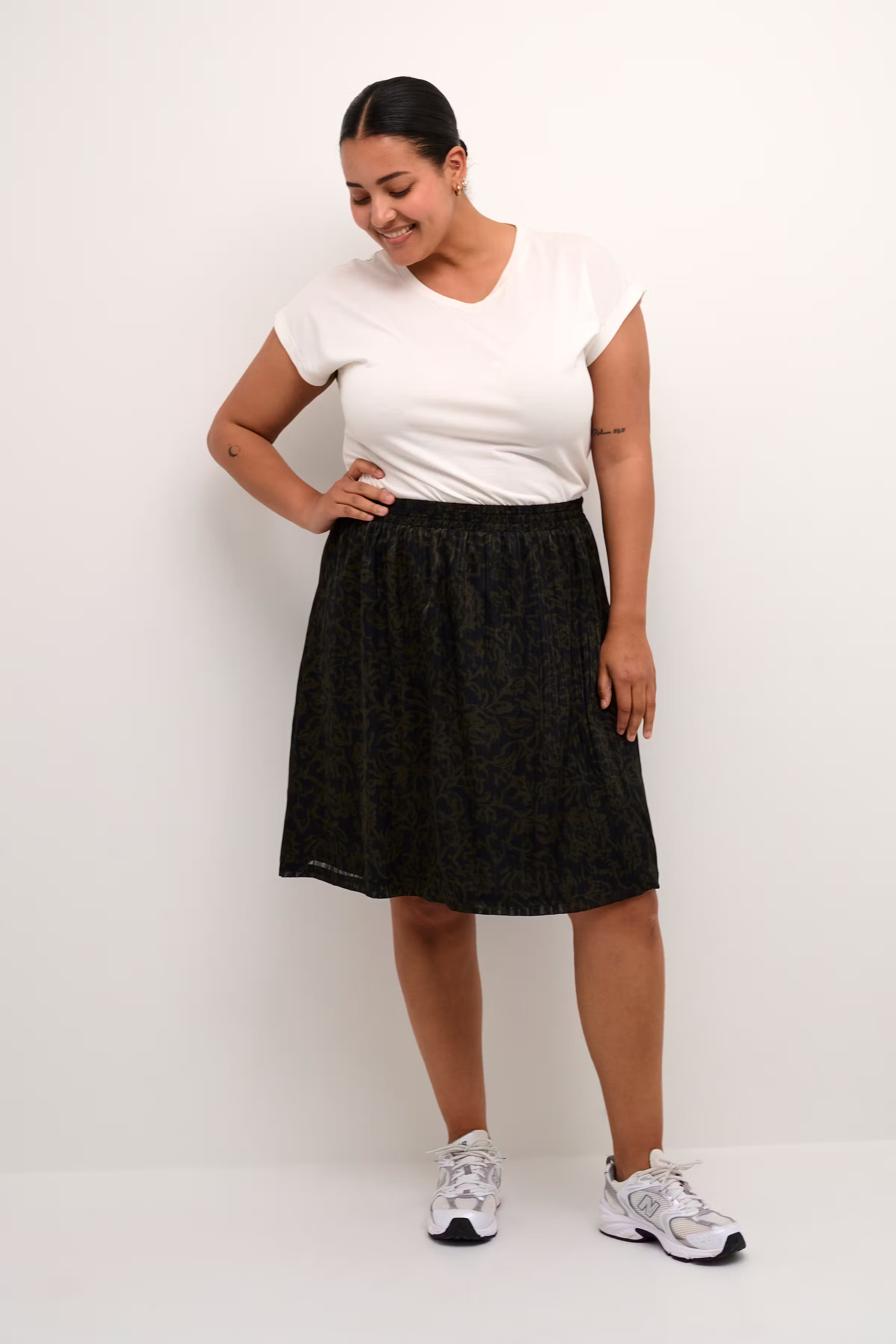 KCliva Skjørt LOOKBOOK FRONT 10581921-104996