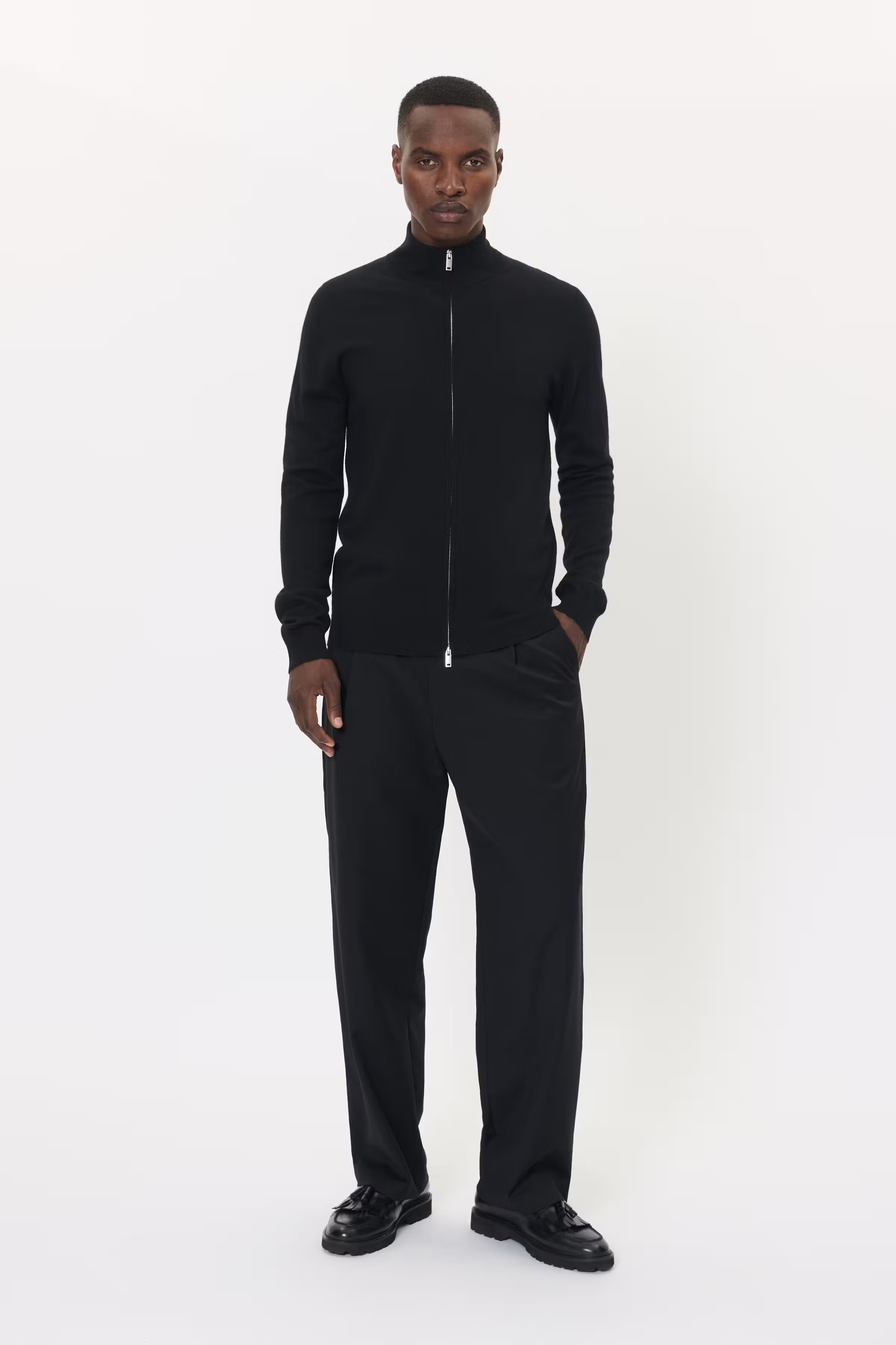 MAmason Merino Cardigan LOOKBOOK FRONT 30204879-300275