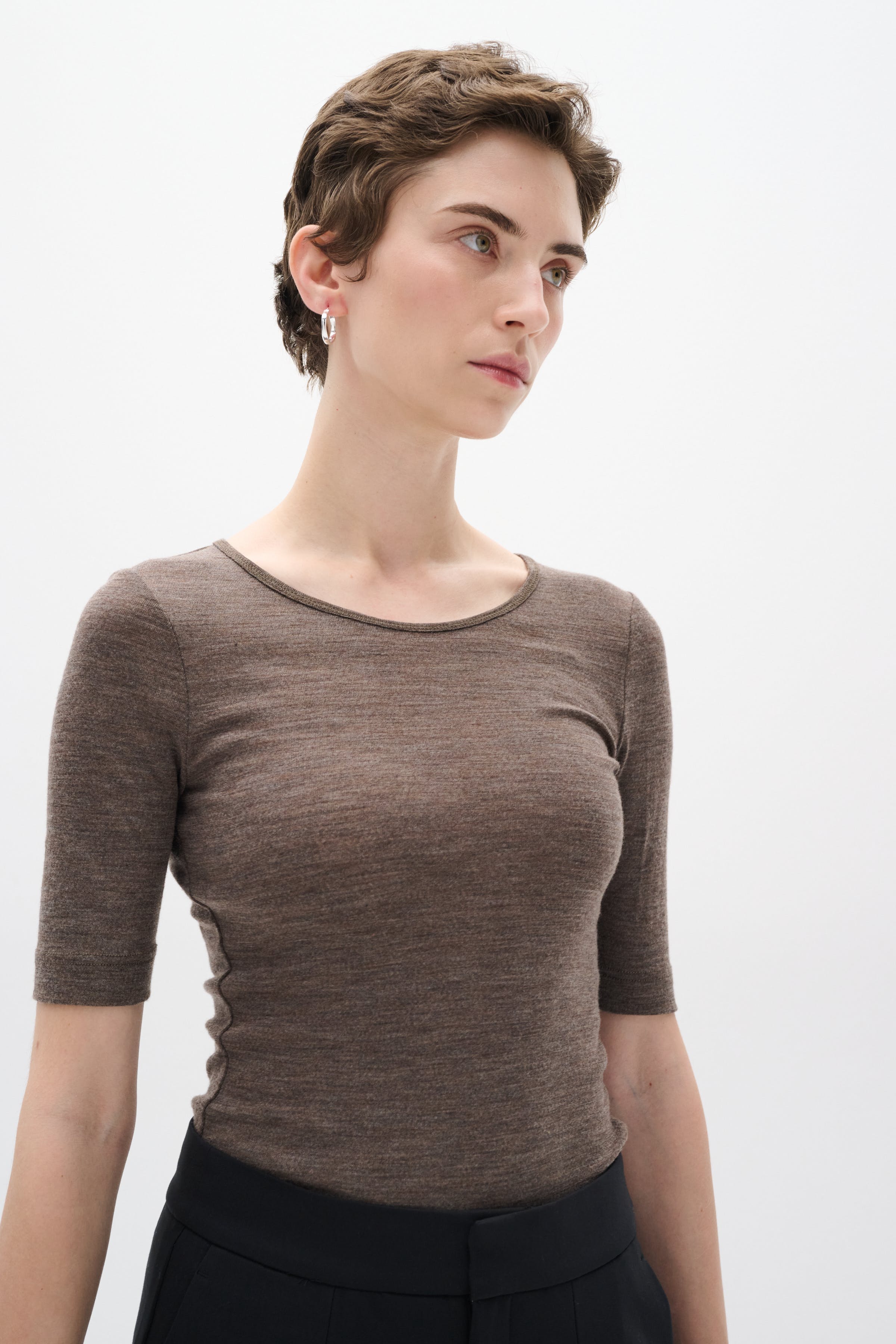 FangIW Wol T-shirt LOOKBOOK FRONT 30106098-300872