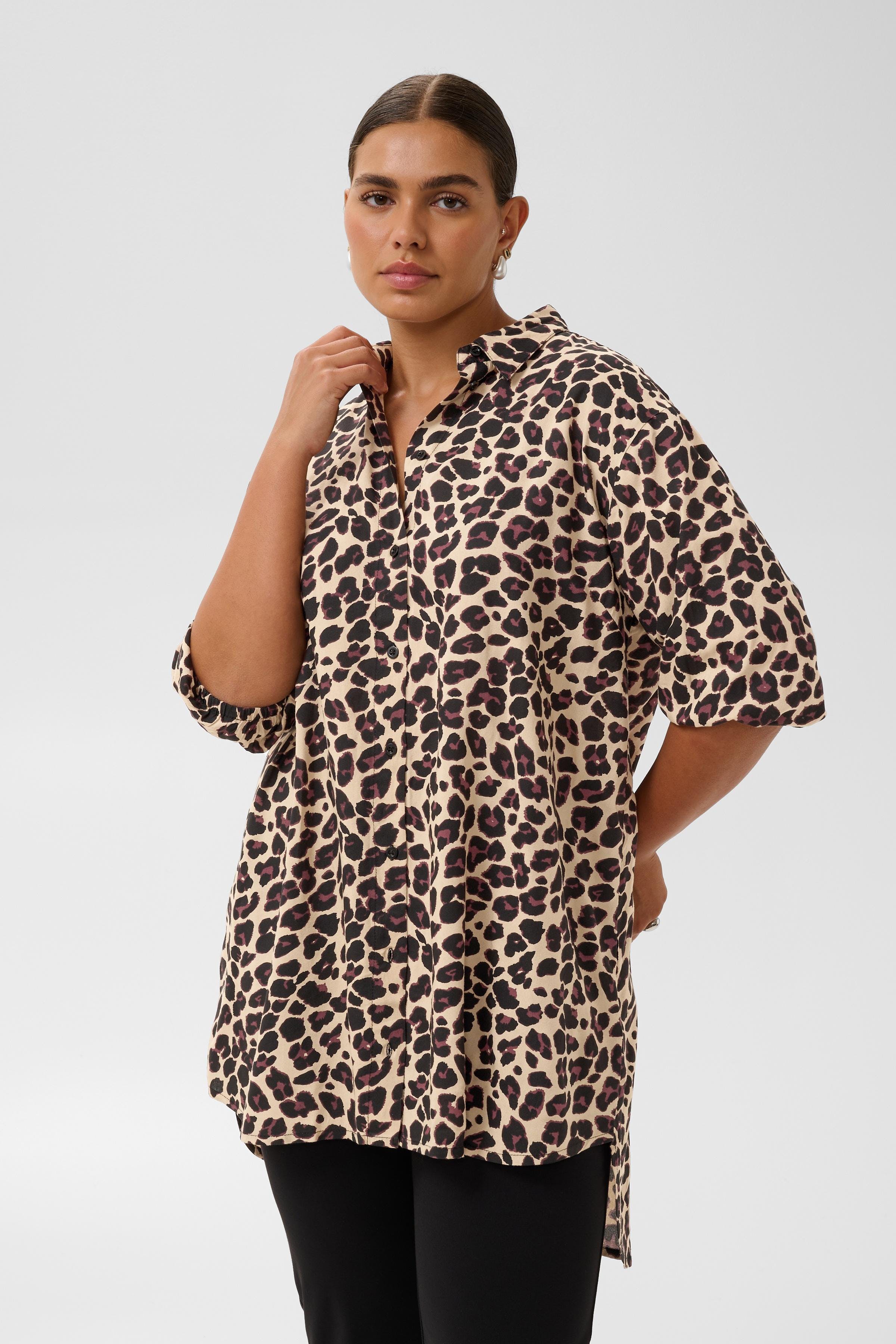 KCsonna Chemise Léopard LOOKBOOK FRONT 10581447-104451