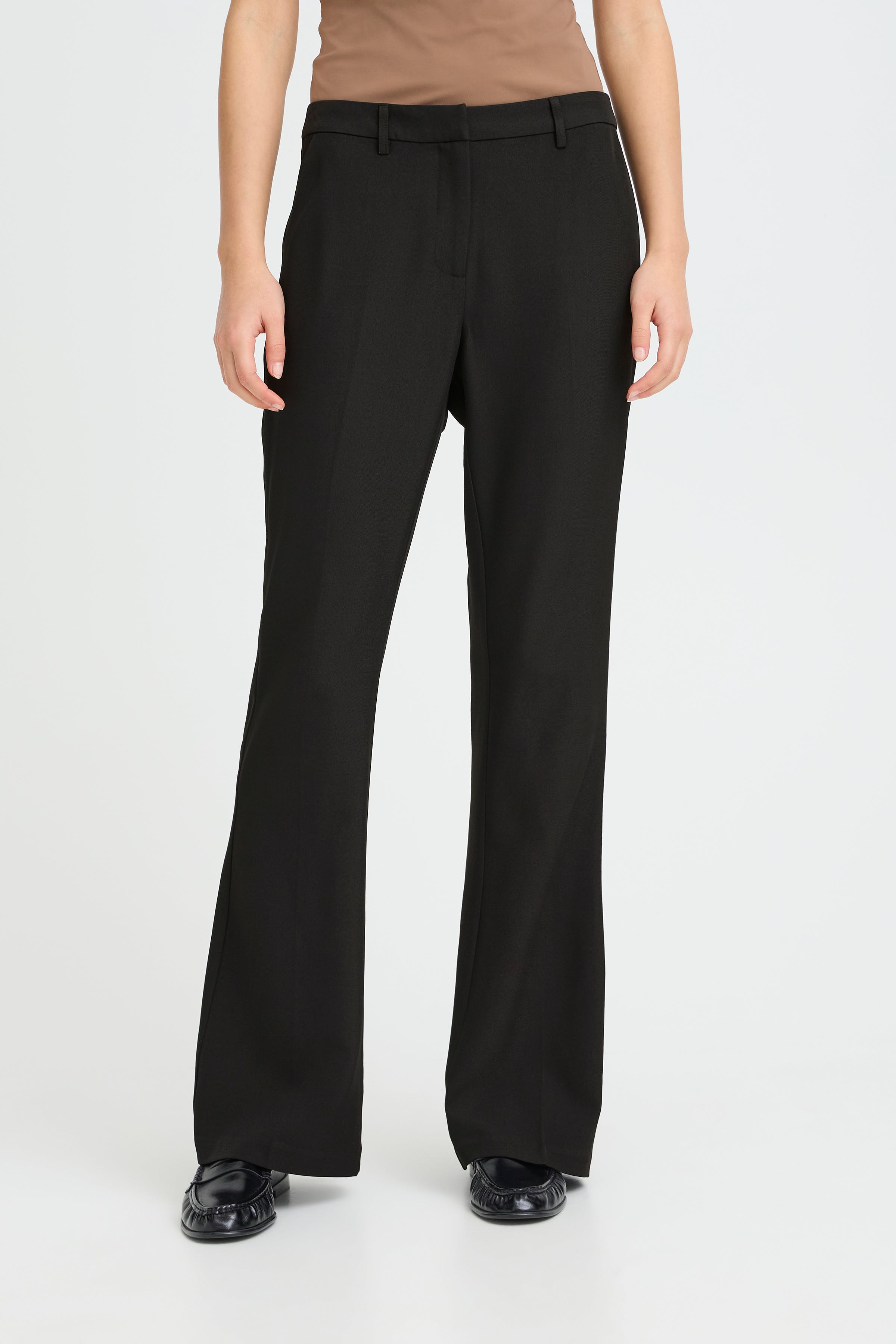 IHFAVA Flared Bukser LOOKBOOK FRONT 20125678-194008