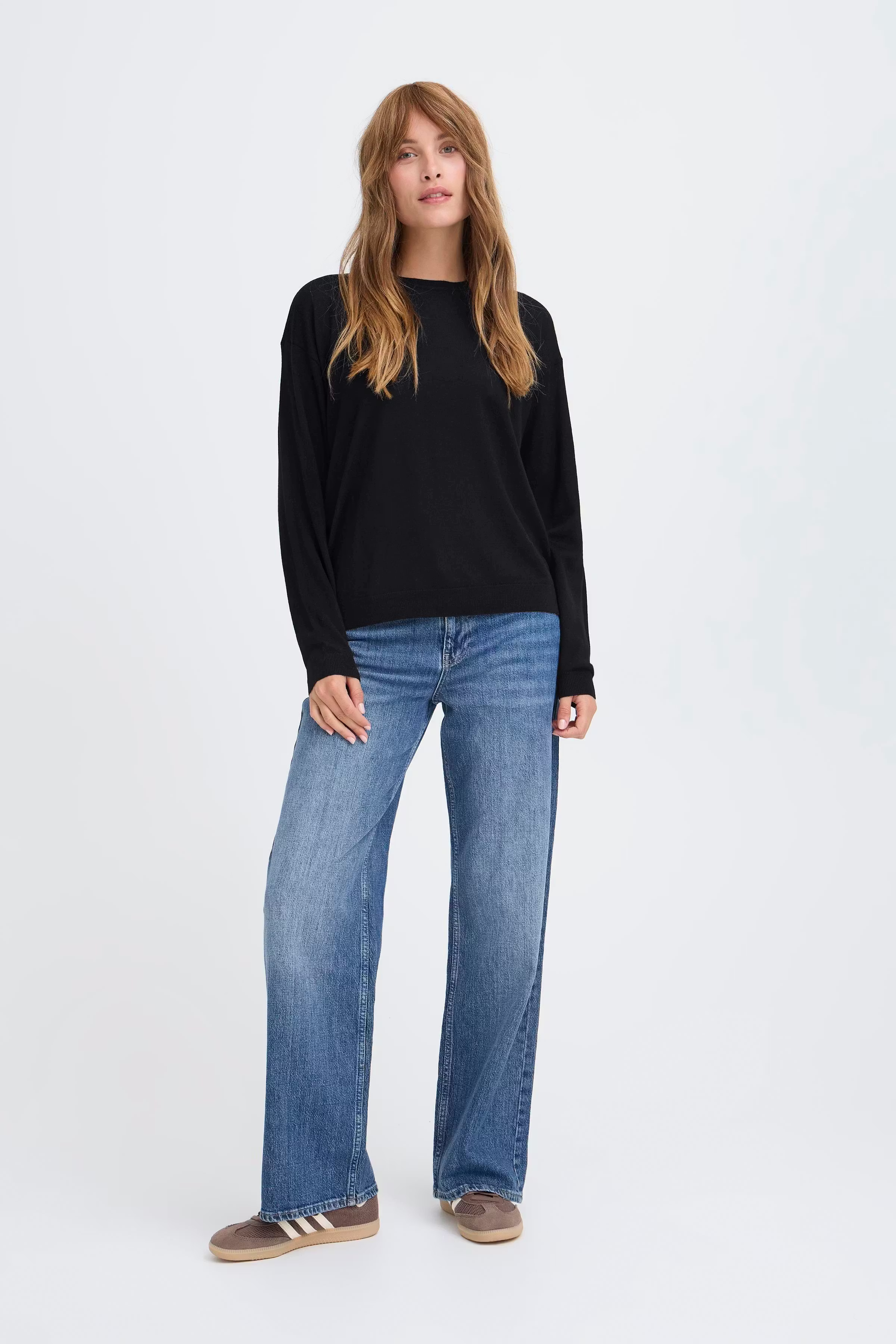 PZSADIE Strikket pullover LOOKBOOK FRONT 50208679-193911