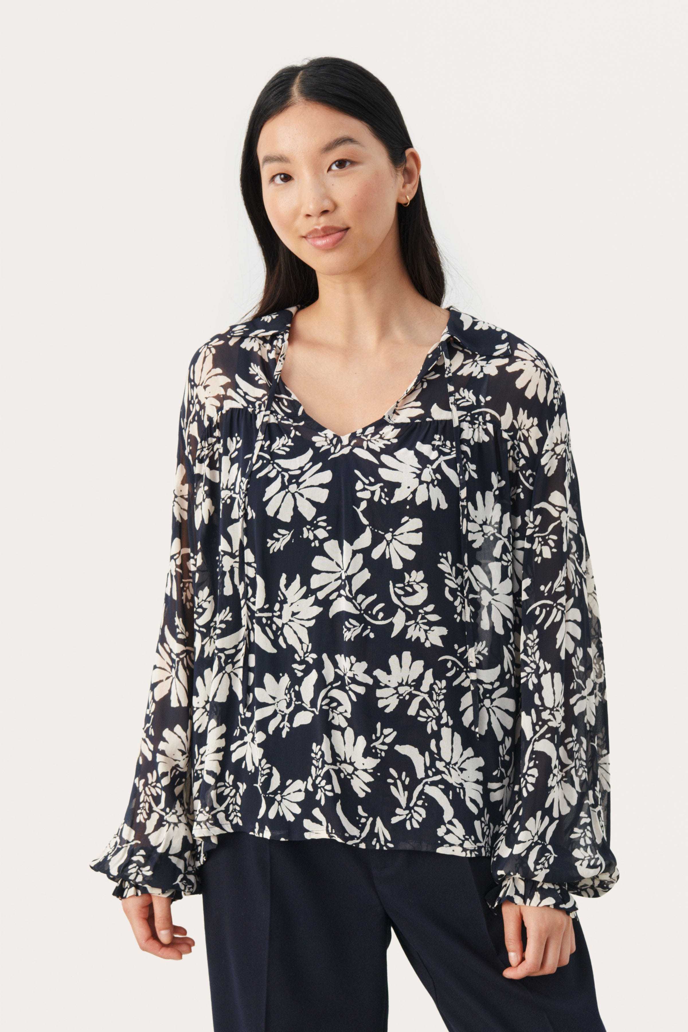 FayaPW Blouse met lange mouwen LOOKBOOK FRONT 30308284-302622