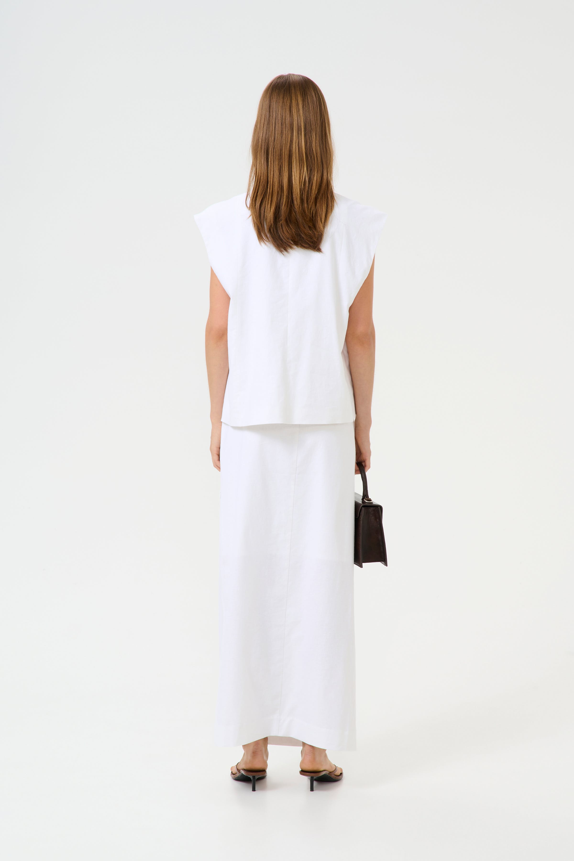 GZizza Leinen Rock LOOKBOOK BACK 10910283-110601