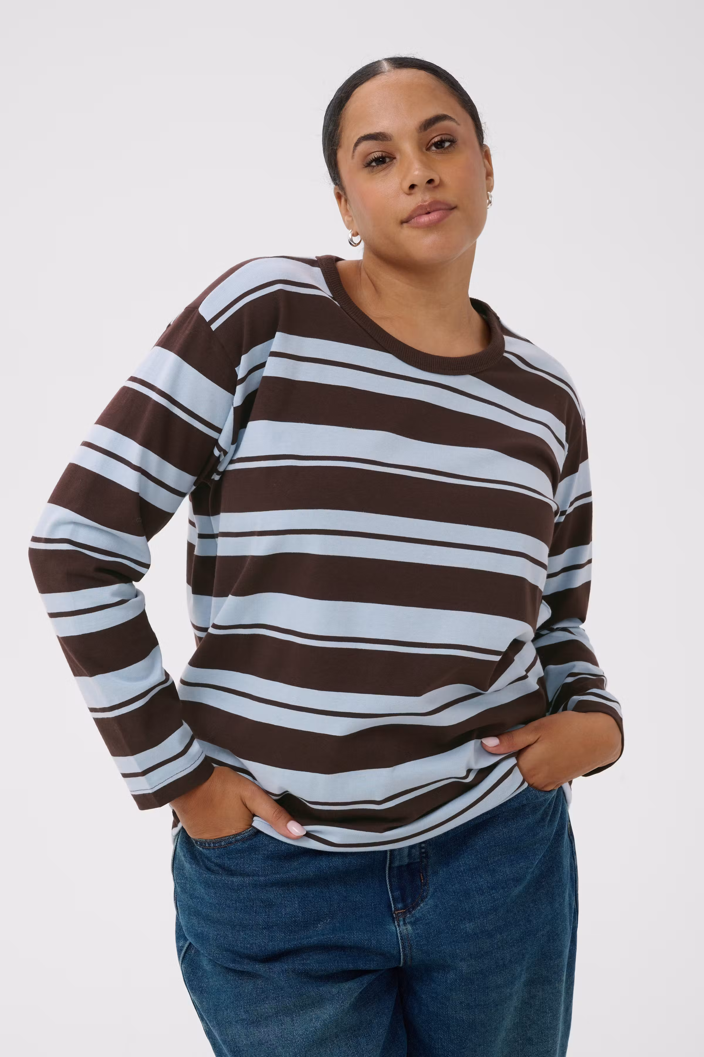 KCwinni Gestreiftes Langarmshirt LOOKBOOK FRONT 10584218-1000560