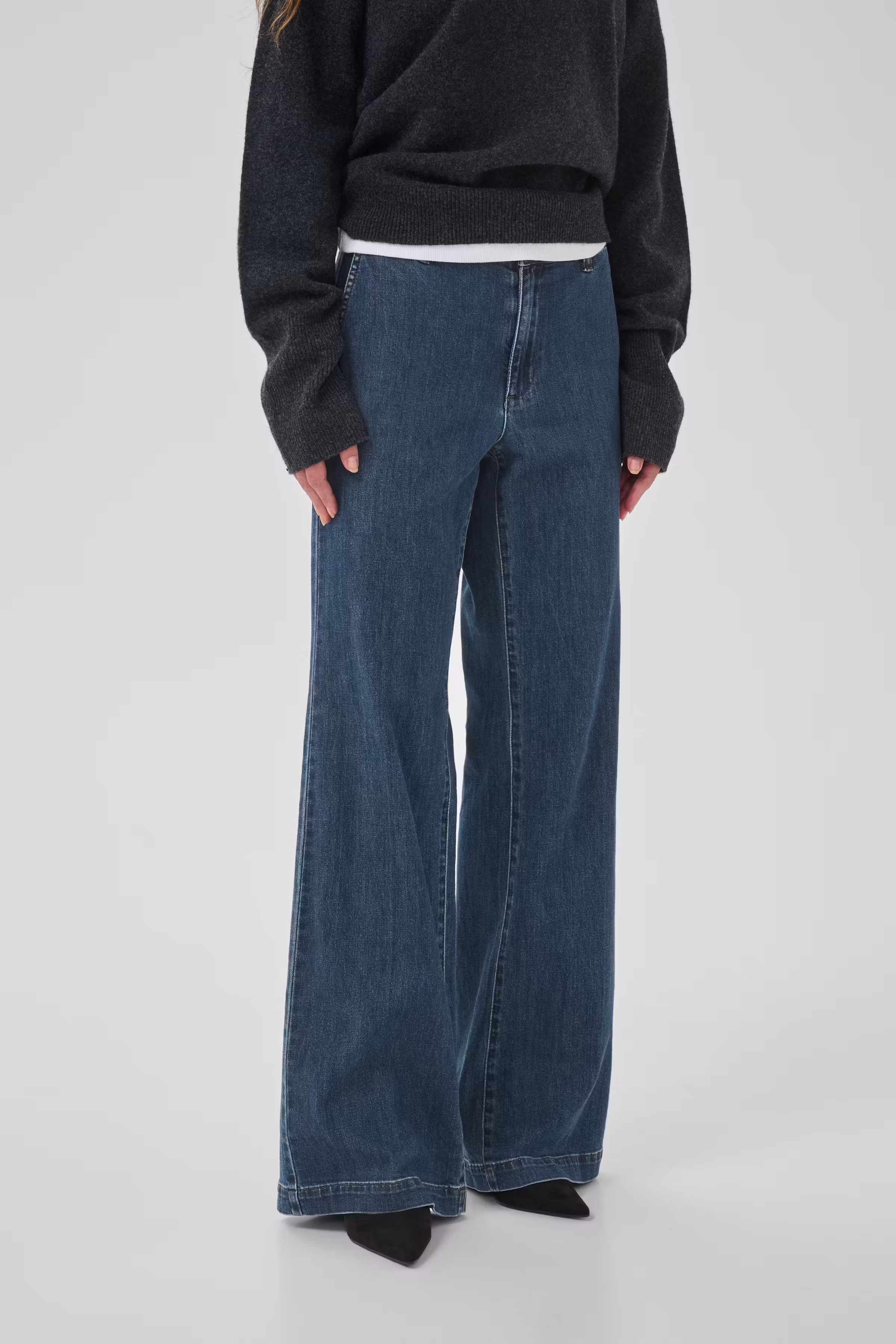 JEANS WIDE 30 THE LARA 115 LOOKBOOK FRONT 10705210-100061
