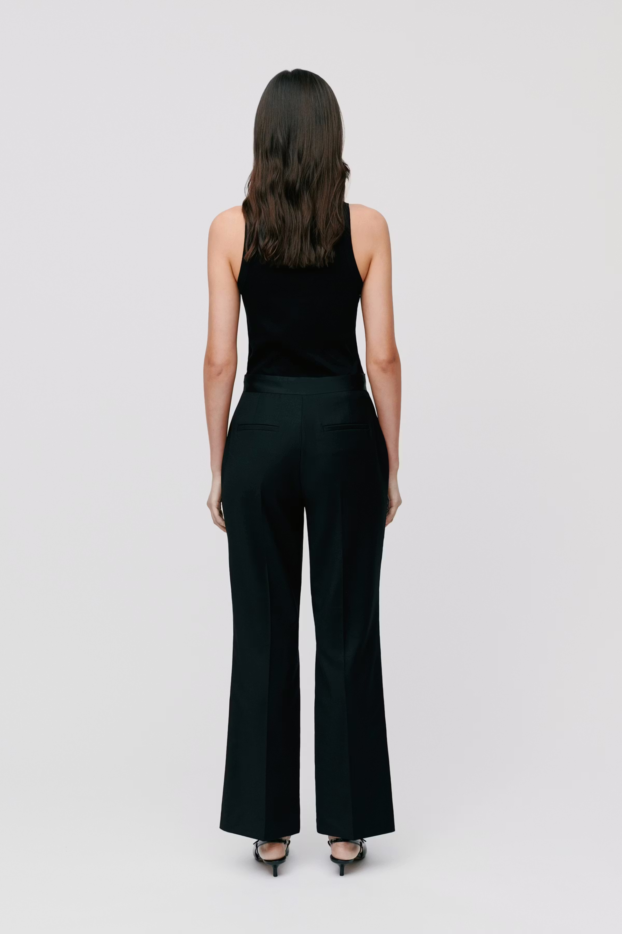 POLINA Trousers LOOKBOOK BACK 30600516-BK999