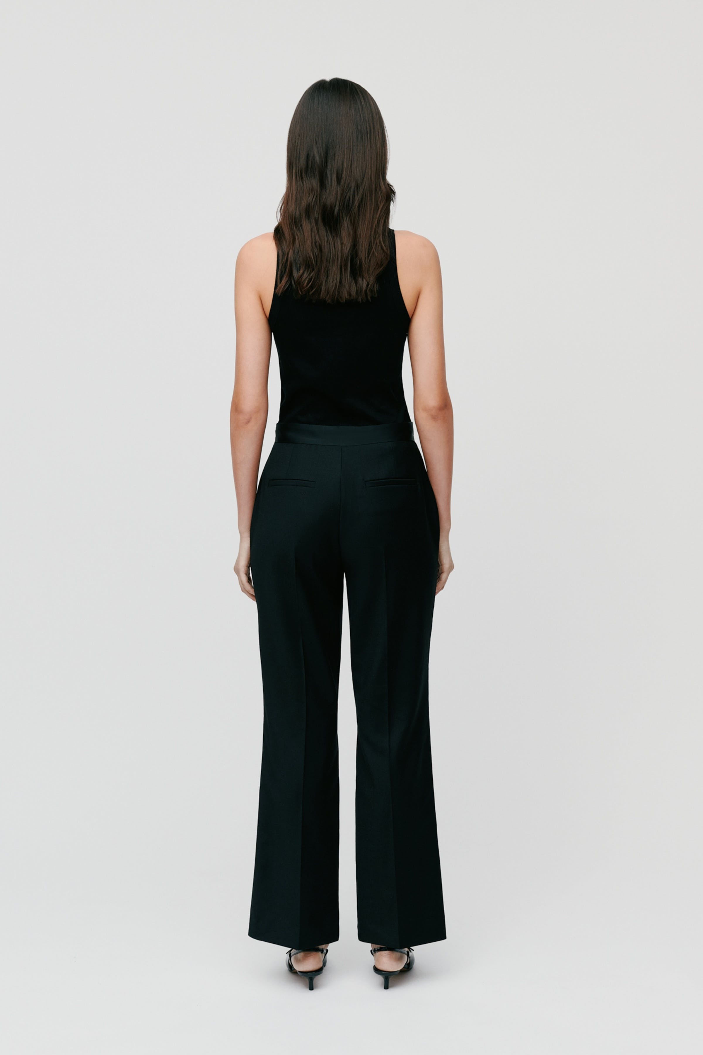 POLINA Trousers LOOKBOOK BACK 30600516-BK999