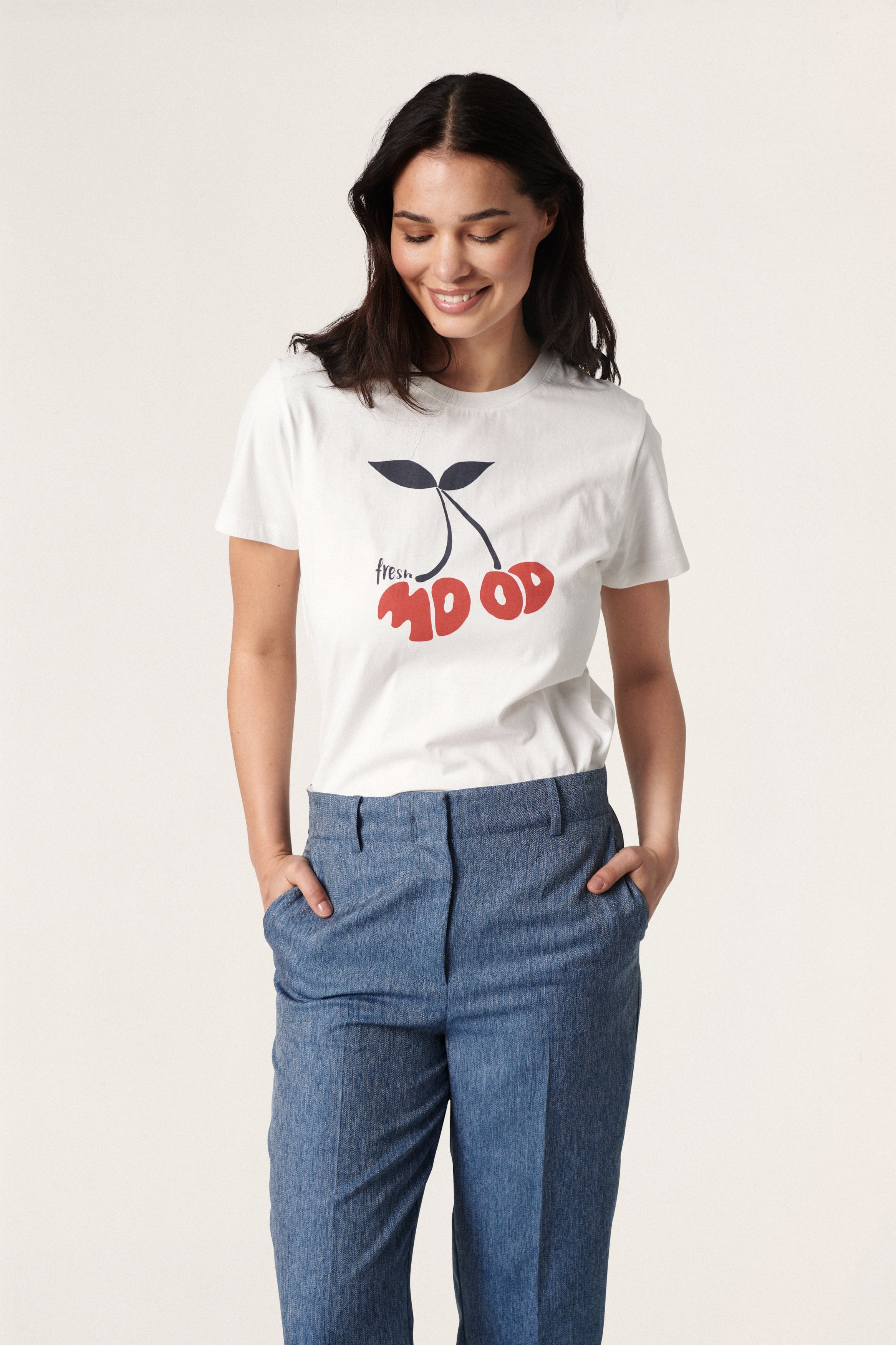 SLCira T-shirt LOOKBOOK FRONT 30406174-111001