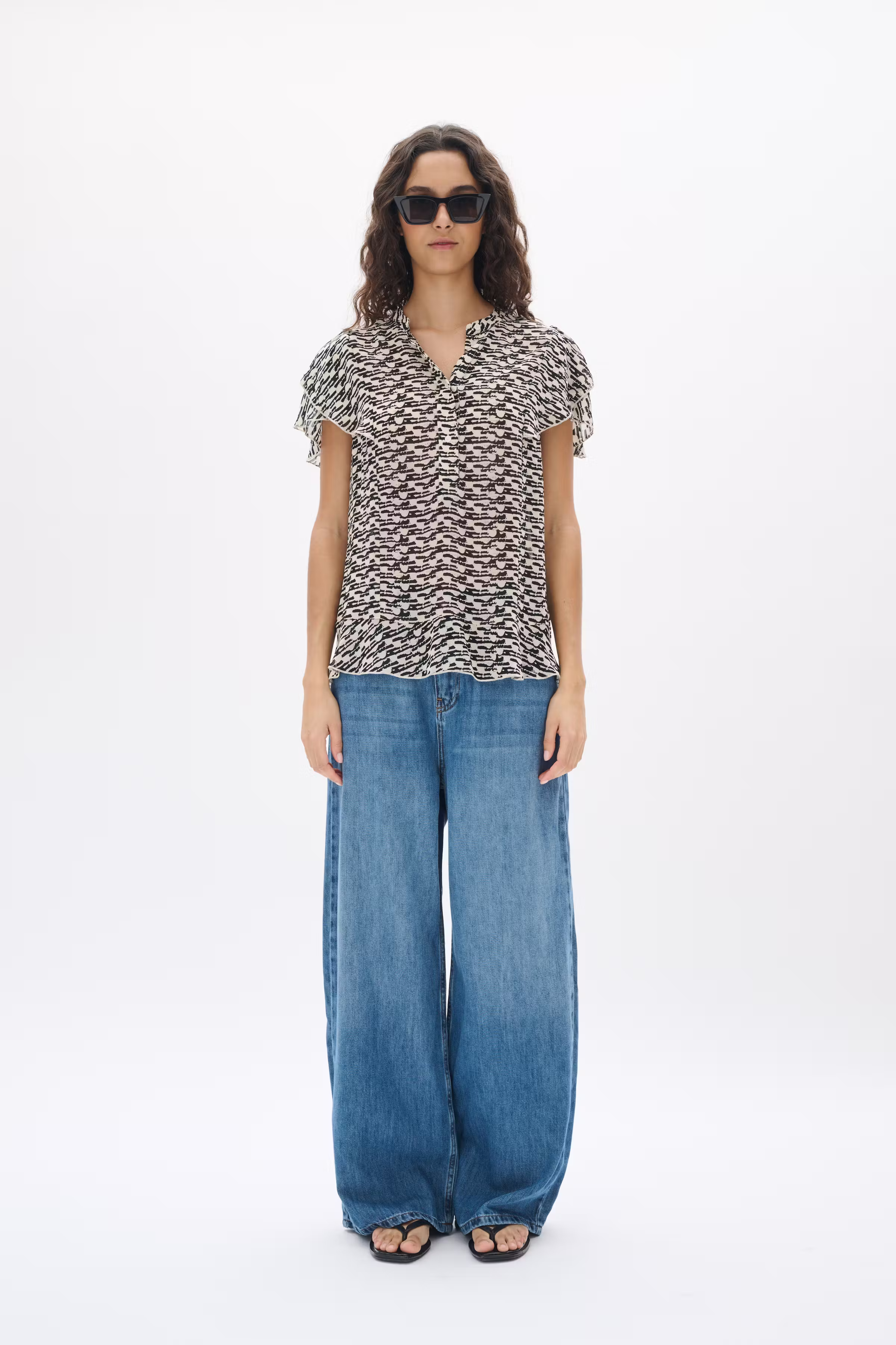 CessieIW Blouse LOOKBOOK FRONT 30110250-303575