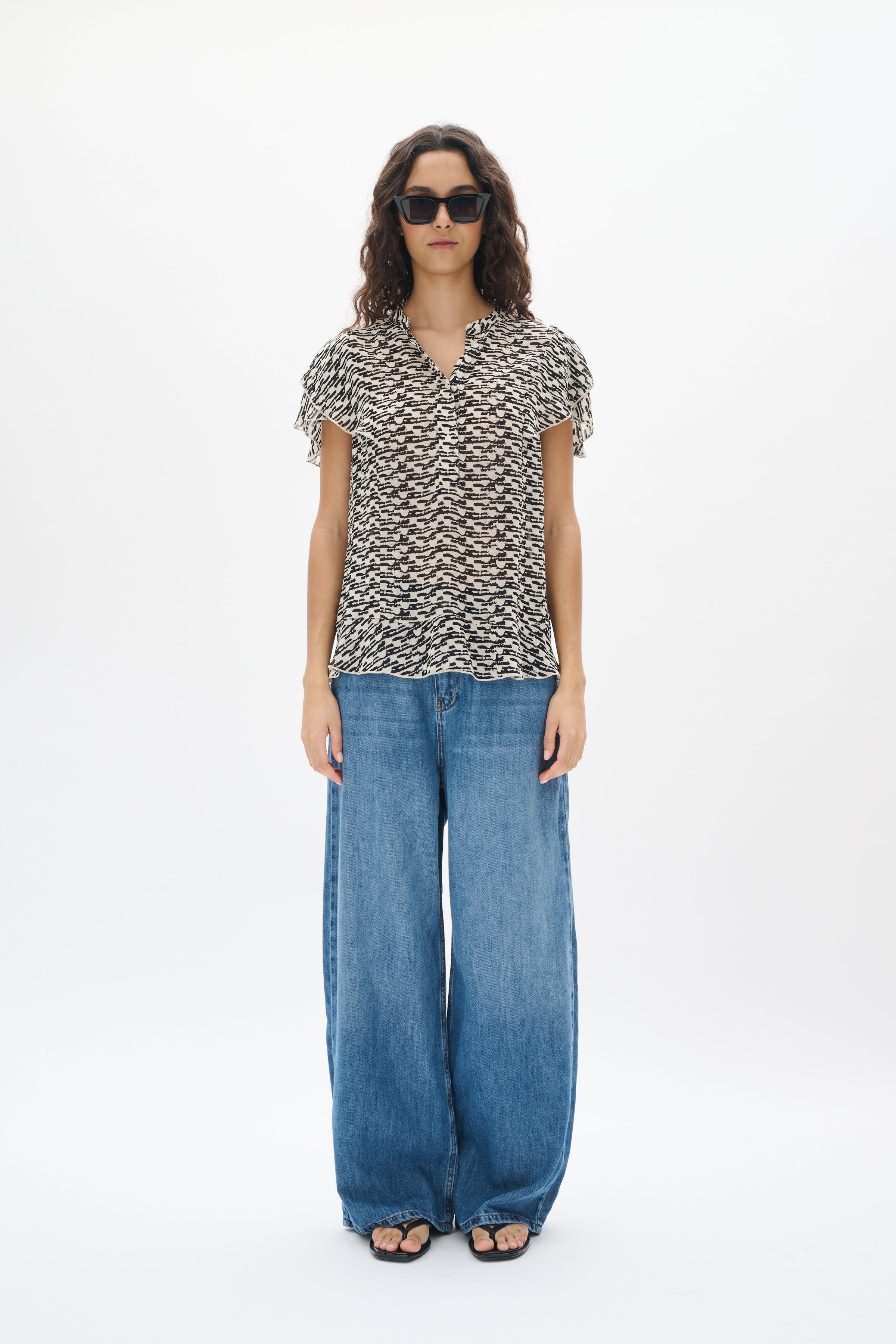 CessieIW Blouse LOOKBOOK FRONT 30110250-303575