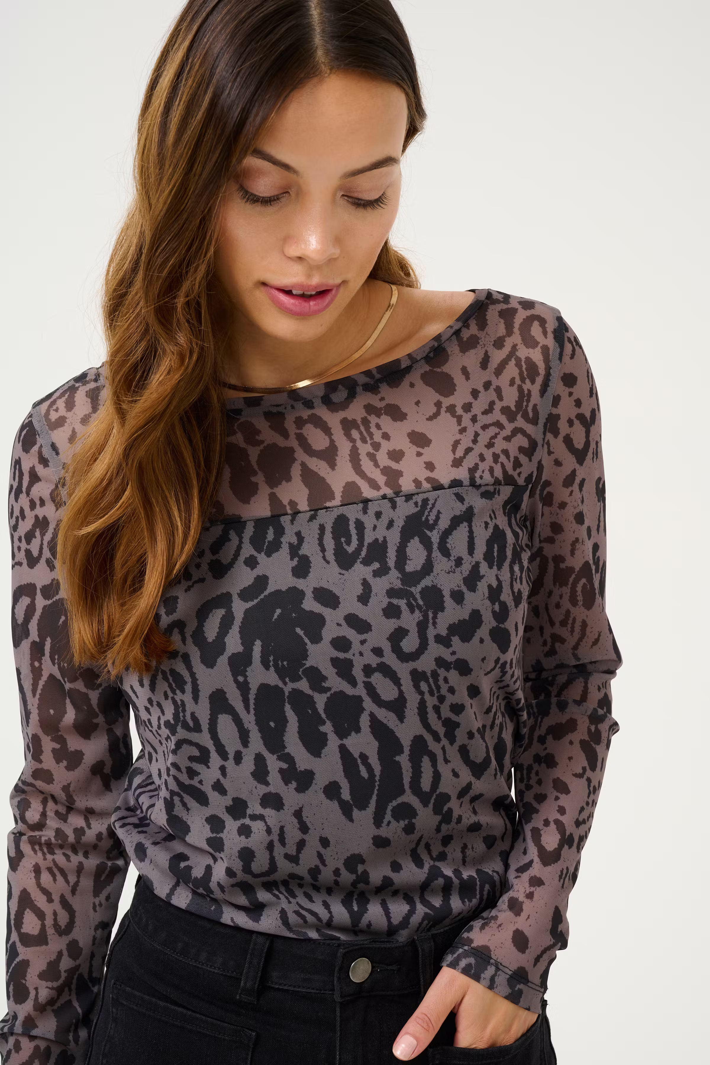 KAjohanna Leopardbluse LOOKBOOK DETAIL 10509724-106279