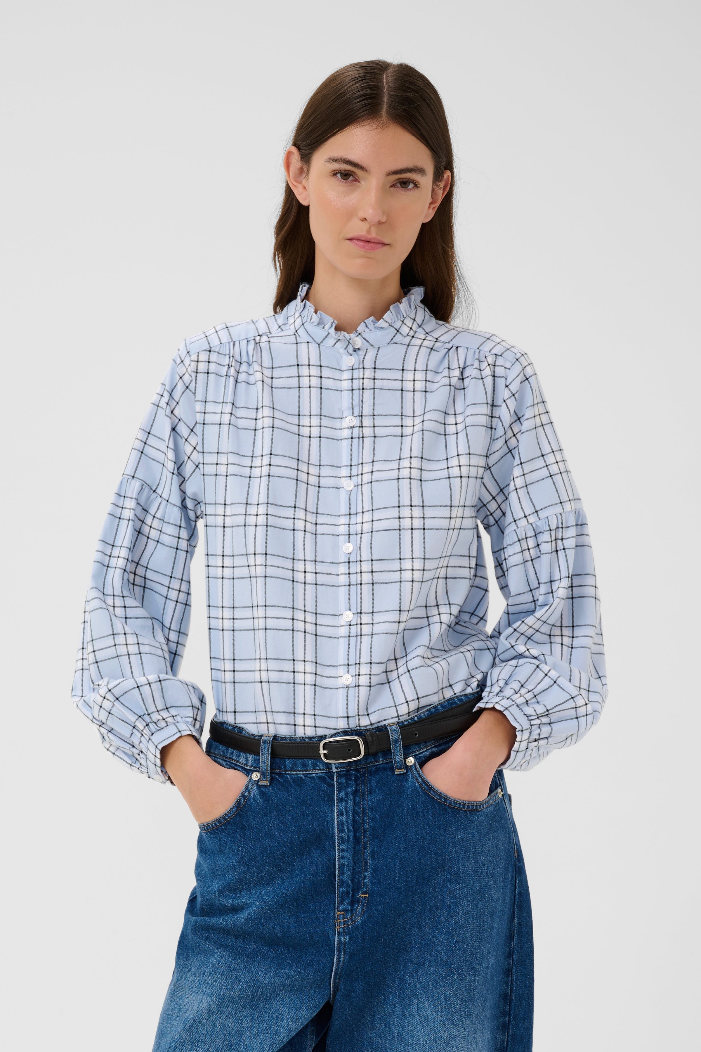 SamillaPW Hemd LOOKBOOK FRONT 30311150-305638