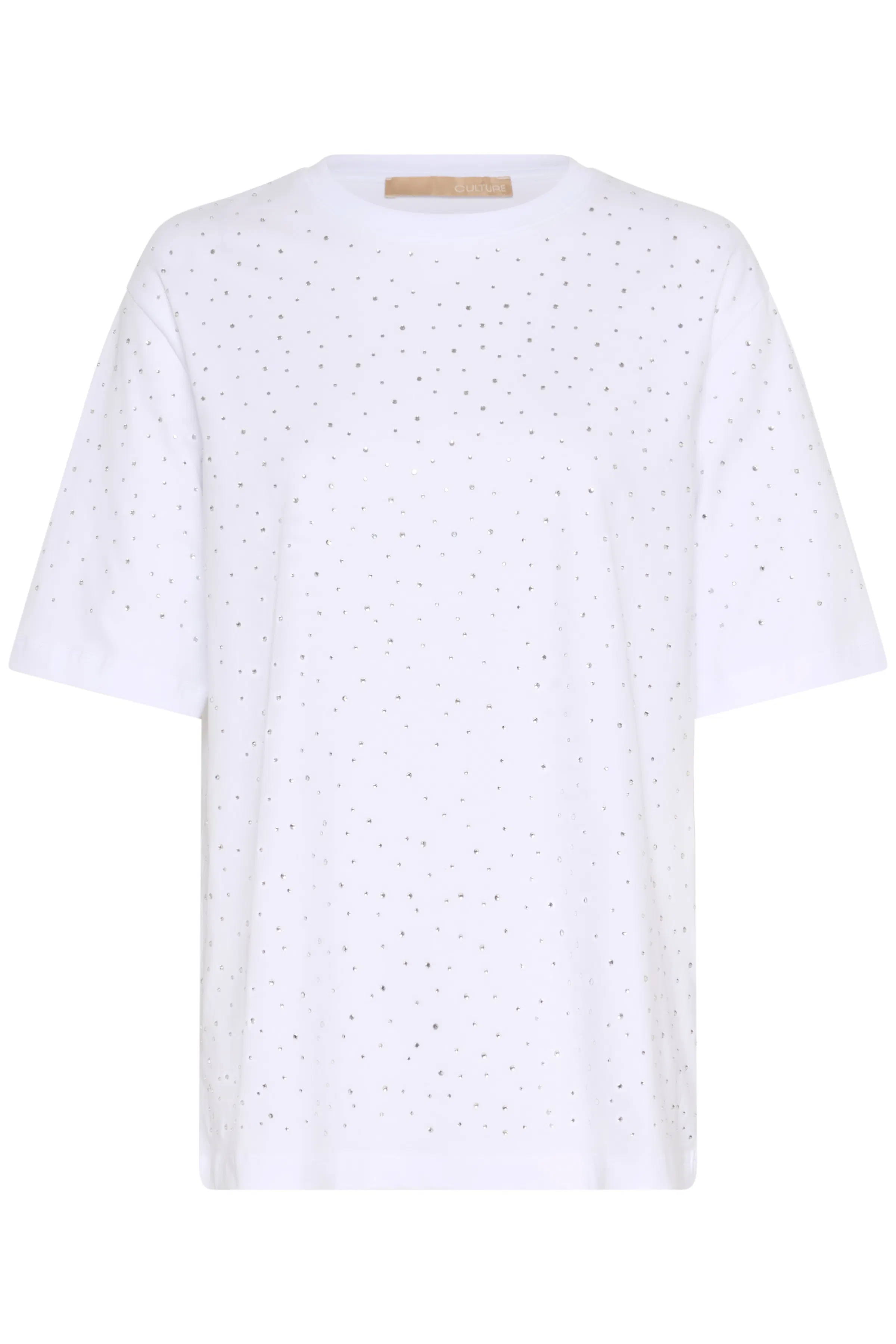 CUlondon T-shirt with rhinestones PACK FRONT 50112553-500069