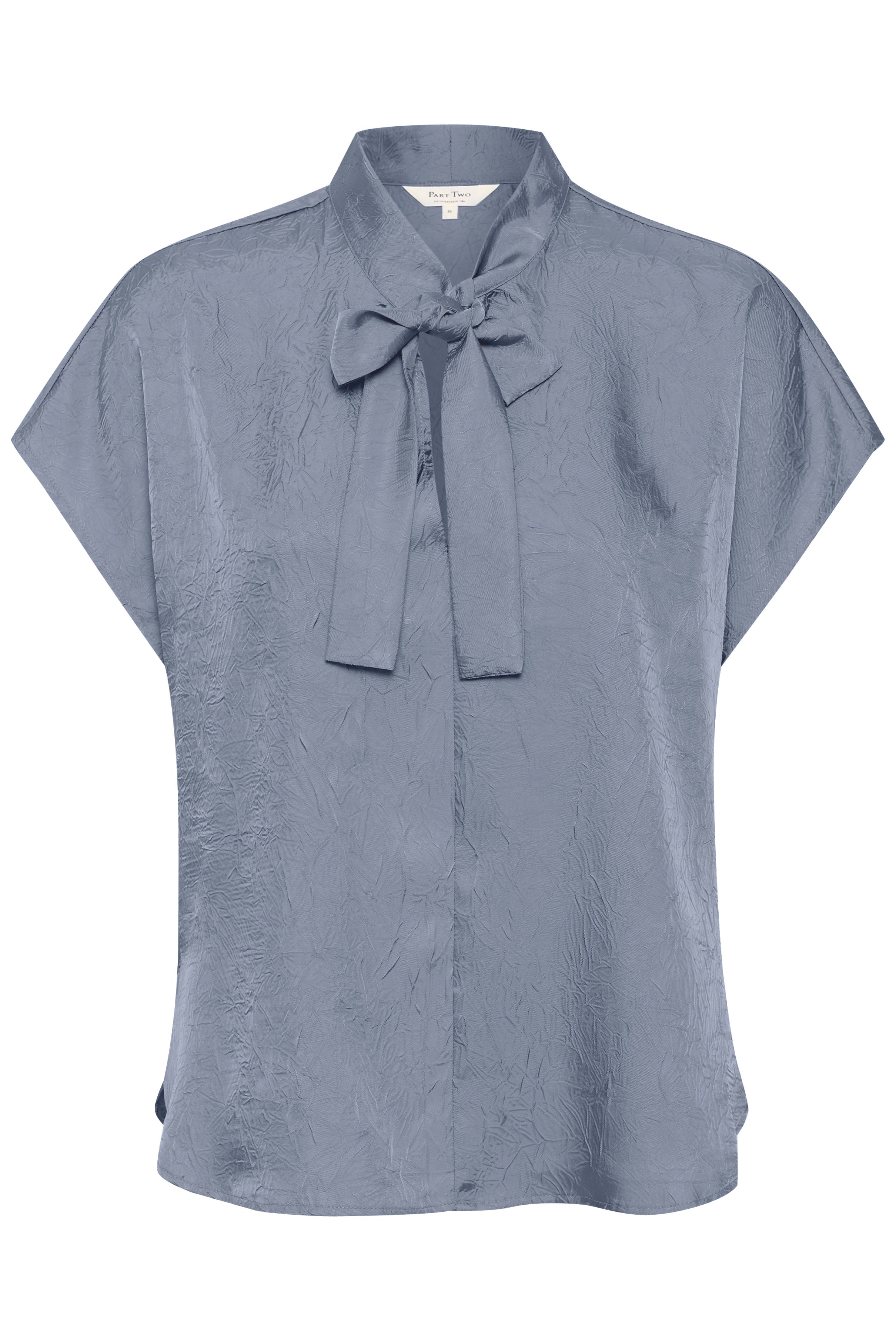 EstefaniaPW Short-sleeved blouse with a bow PACK FRONT 30308490-194215