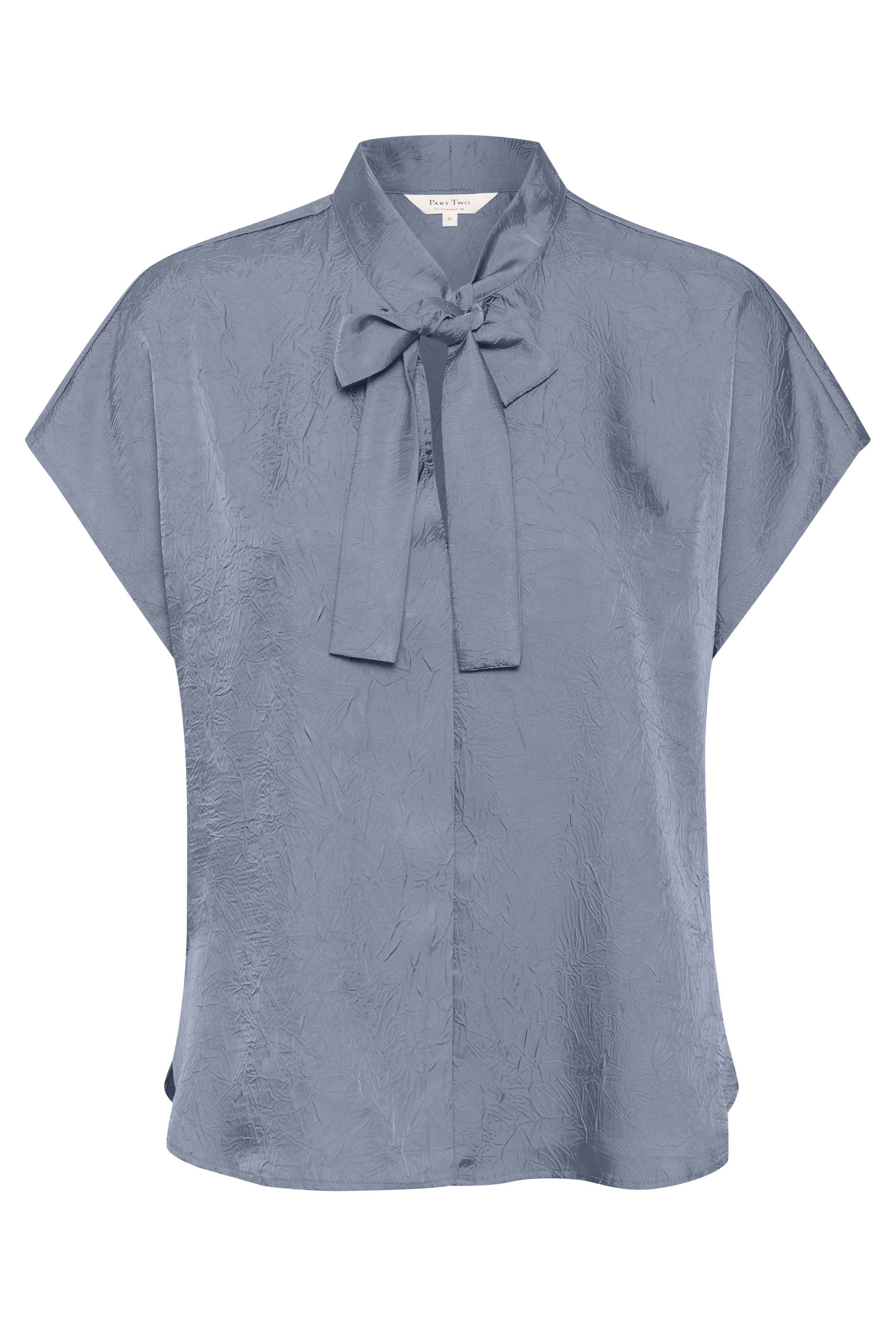 EstefaniaPW Short-sleeved blouse with a bow PACK FRONT 30308490-154307