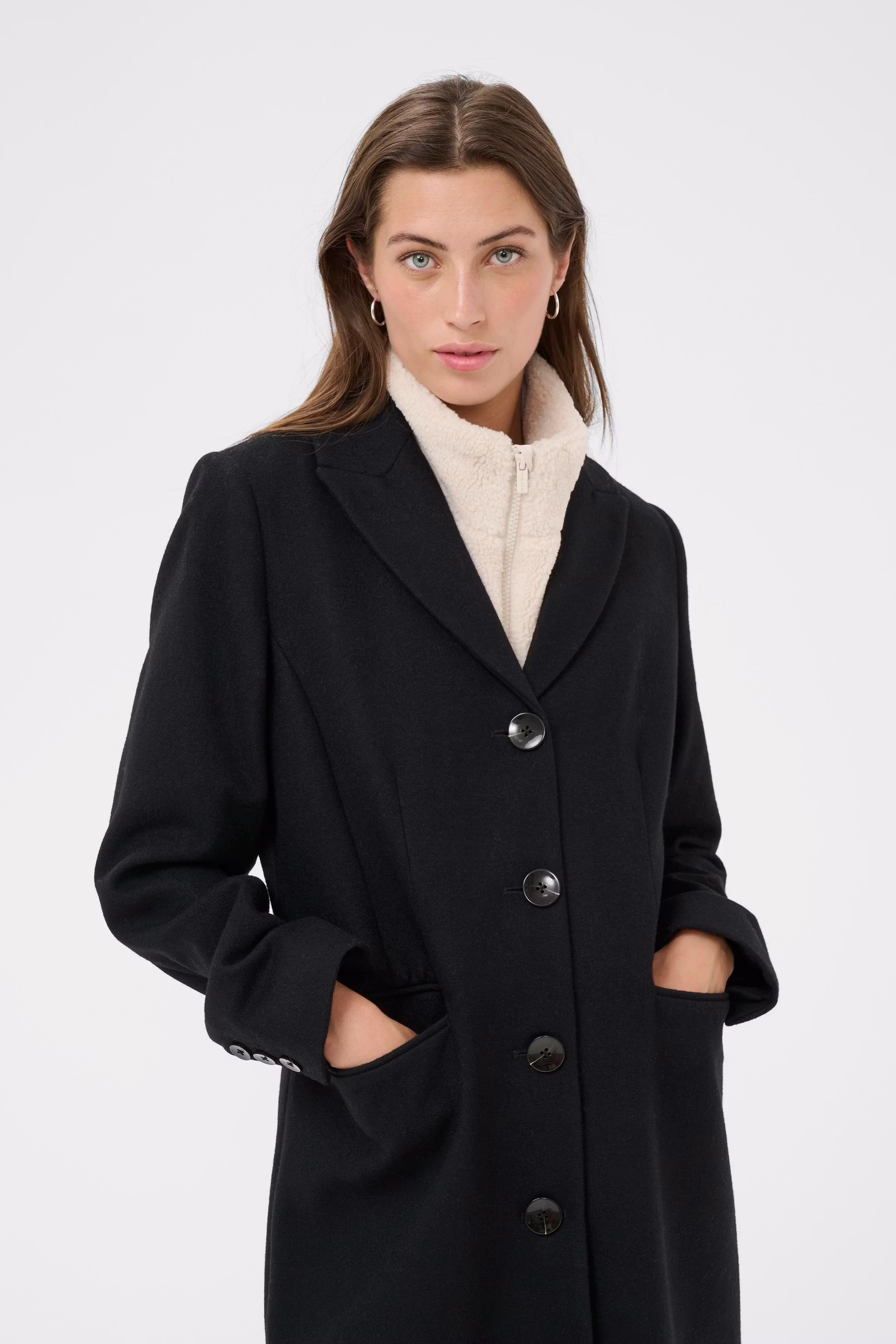 SamiaPW Fleece-Kragen LOOKBOOK DETAIL 30309778-130000