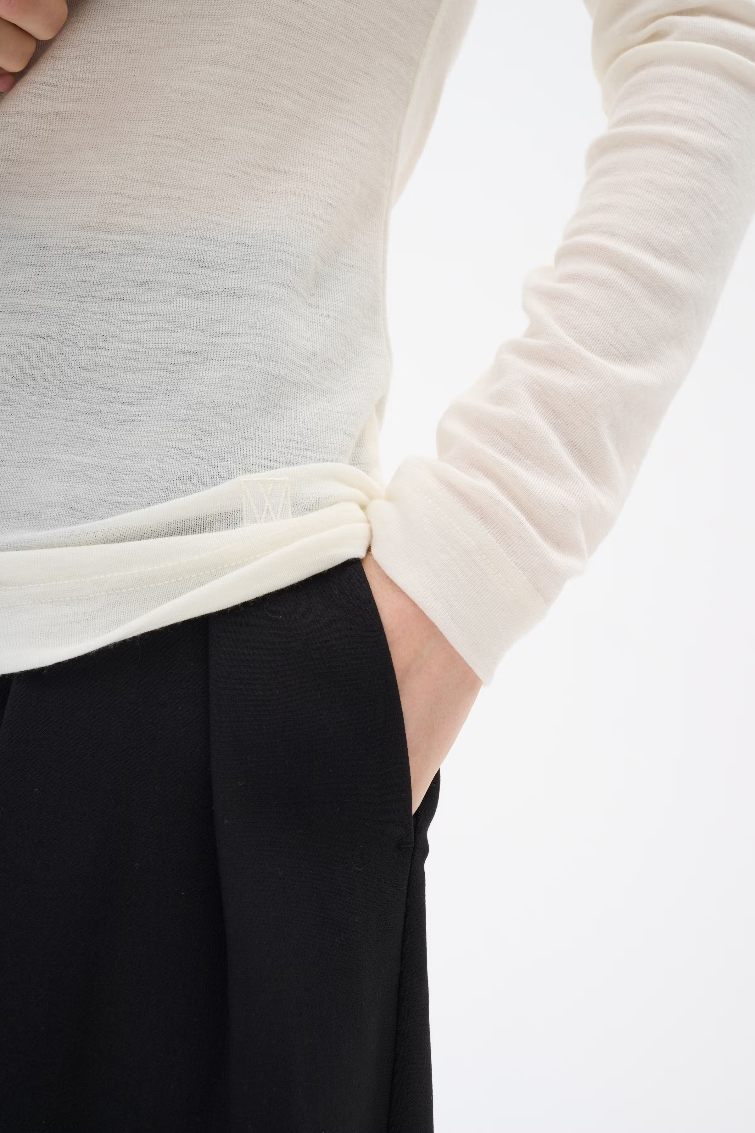 FangIW T-shirt met lange mouwen LOOKBOOK DETAIL 30106096-110701
