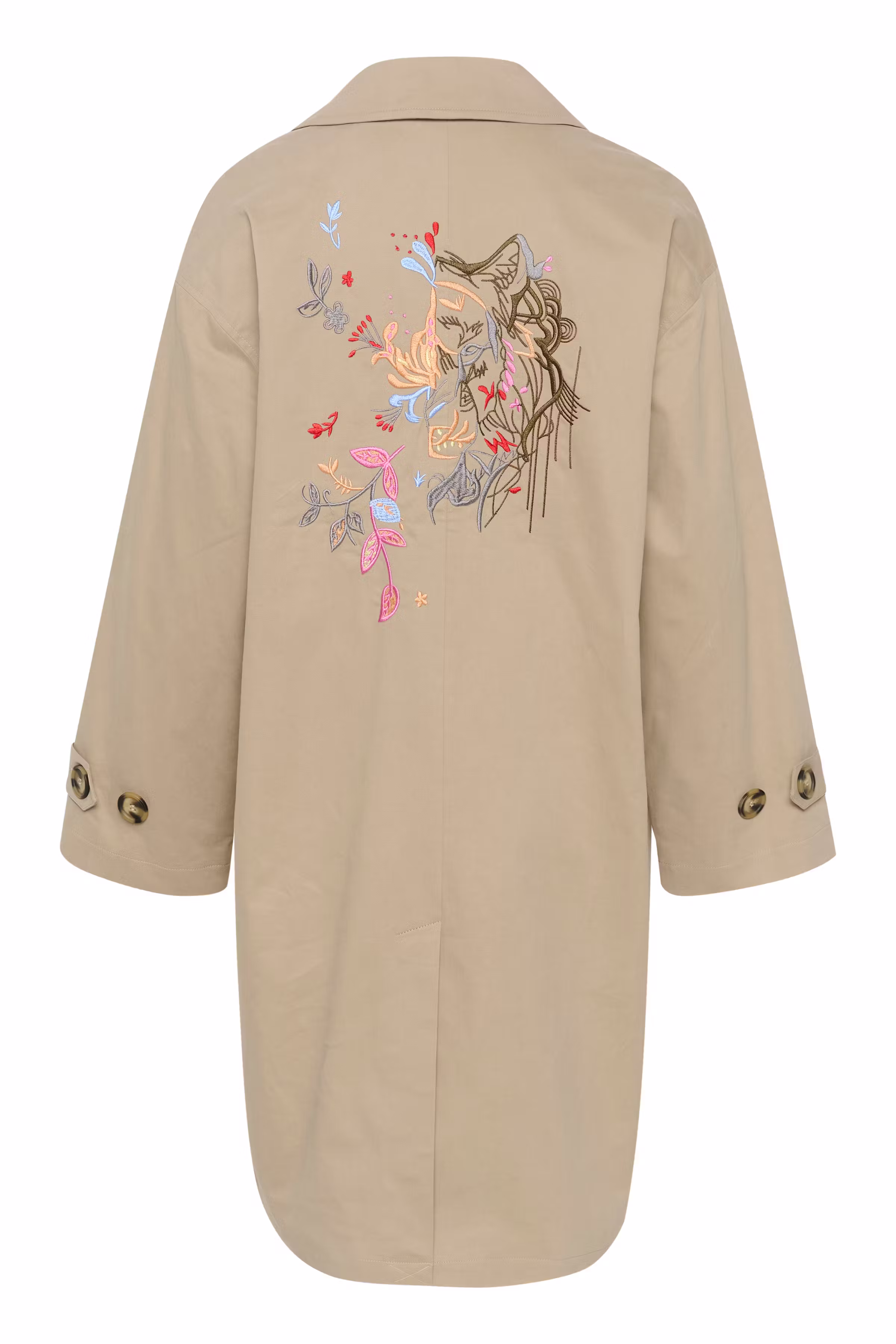 CUaugustina Trenchcoat met borduurwerk PACK BACK 50110718-171009