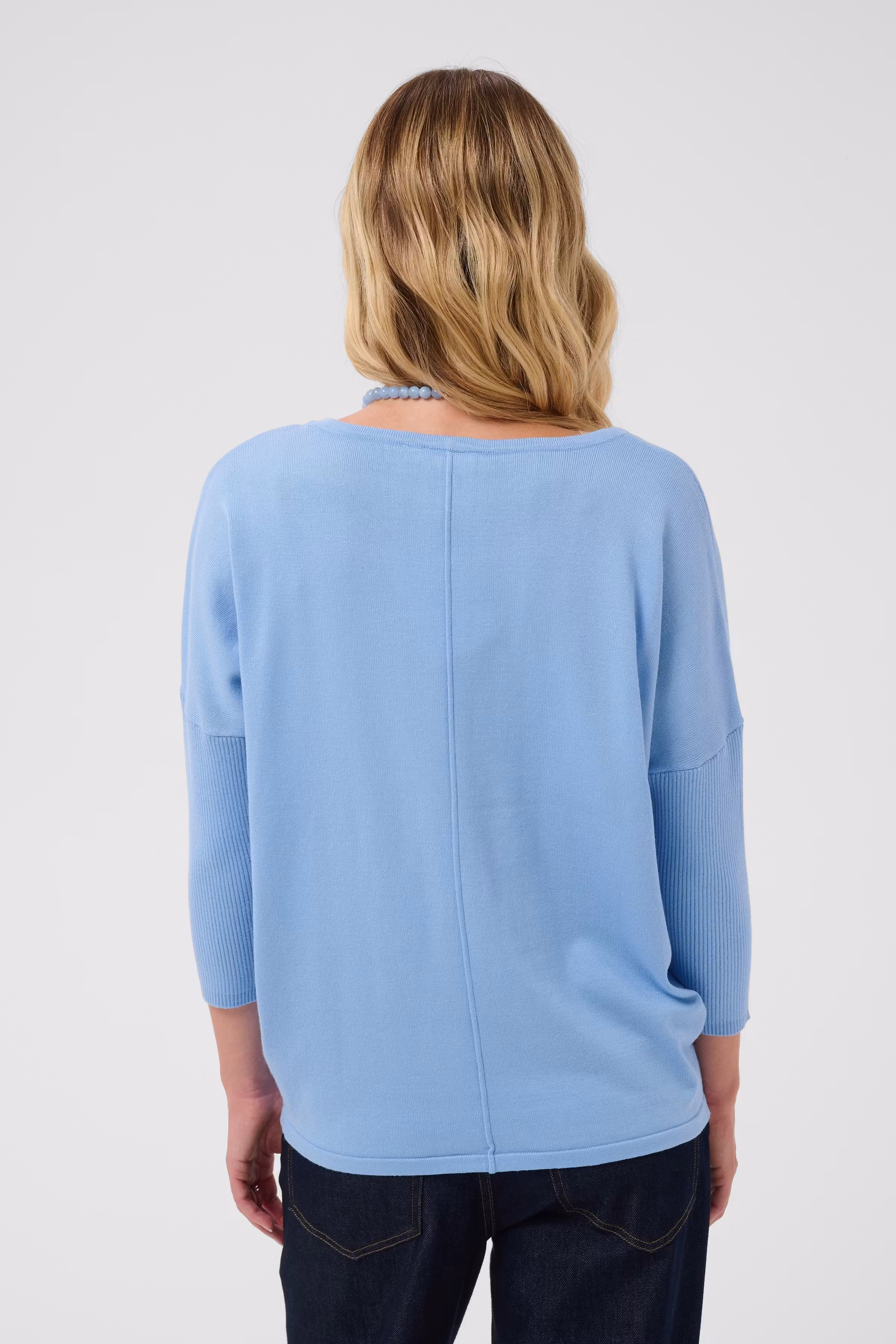 MilaSZ R-Neck Pullover LOOKBOOK BACK 30500003-153919