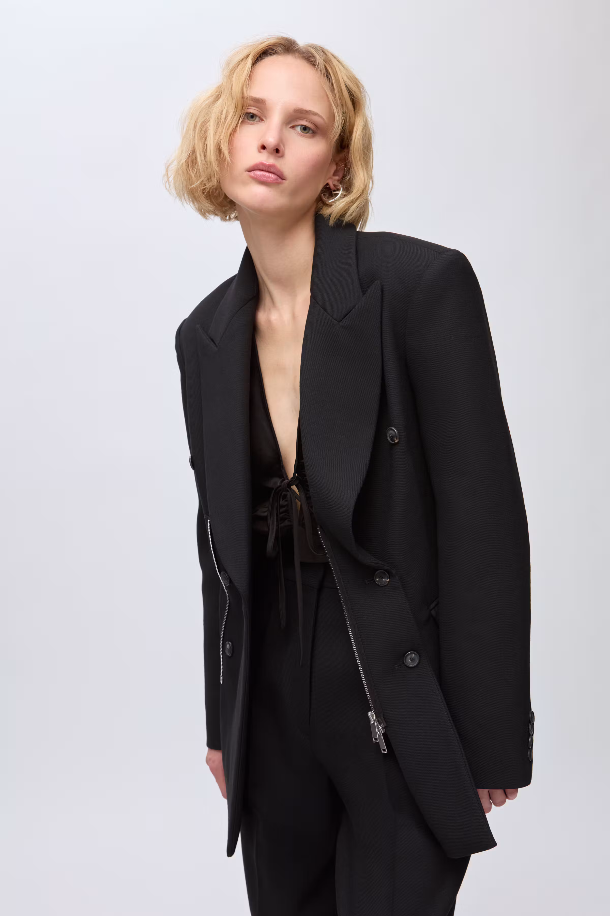 IOJunko Blazer LOOKBOOK DETAIL 30600055-BK999