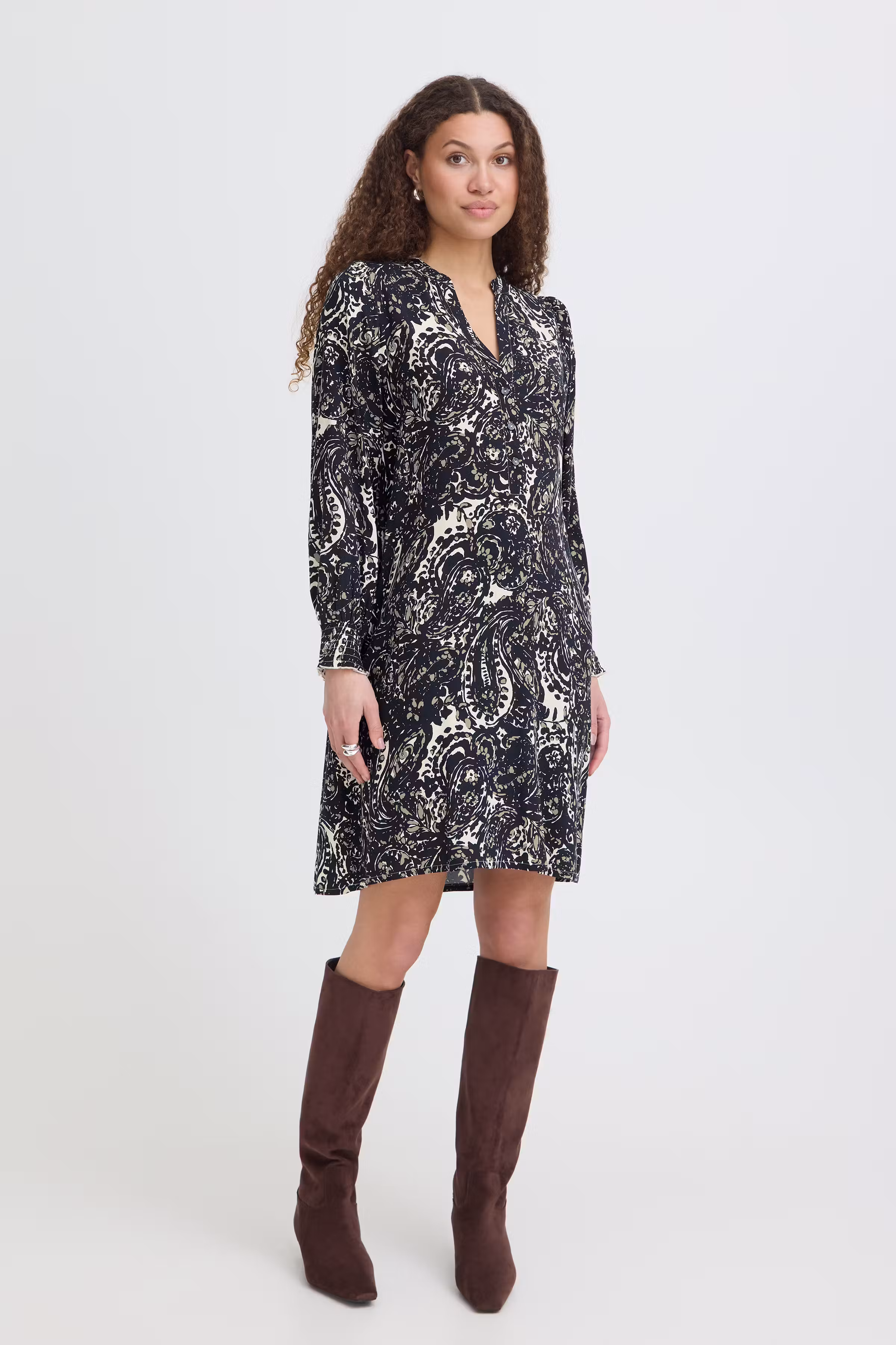 FRFLOWA Jurk LOOKBOOK FRONT 20618026-900010063