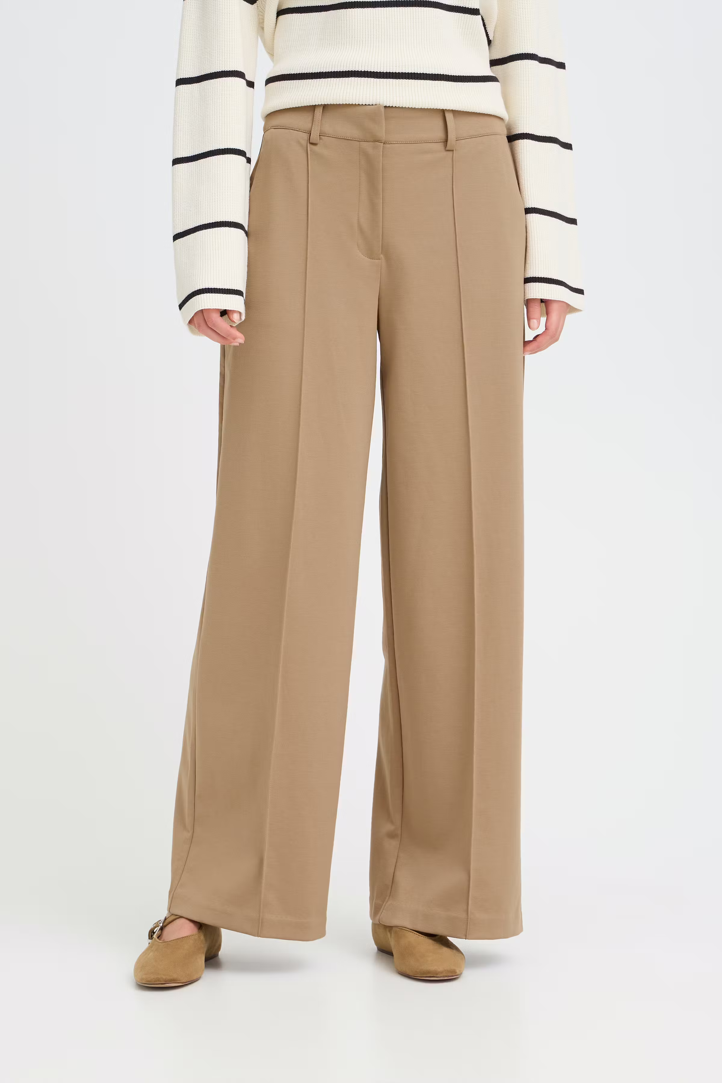 IHKATE WIDE Bukser LOOKBOOK FRONT 20116768-171314