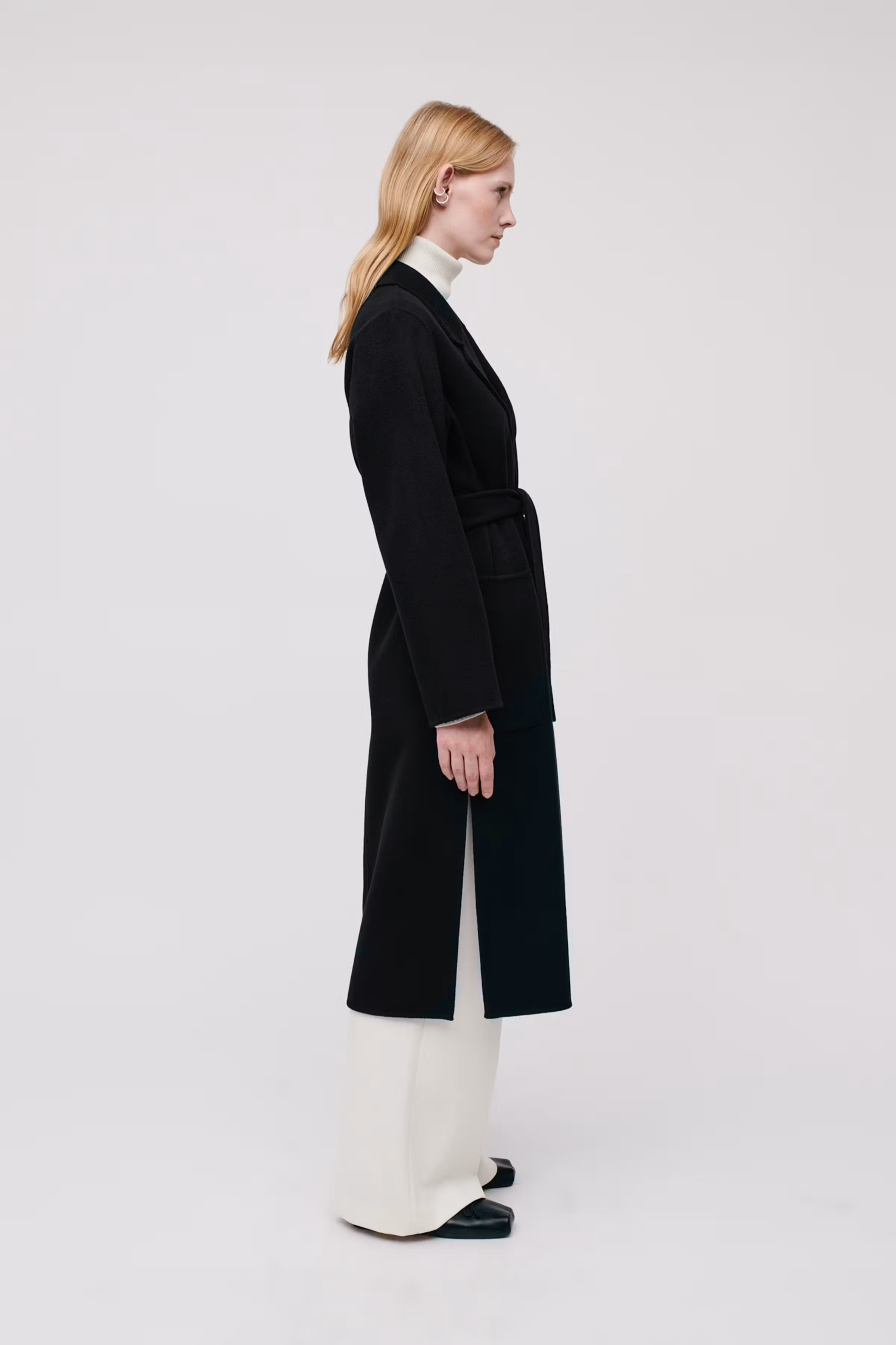 IOCELIA Coat LOOKBOOK FRONT 30600561-BK999