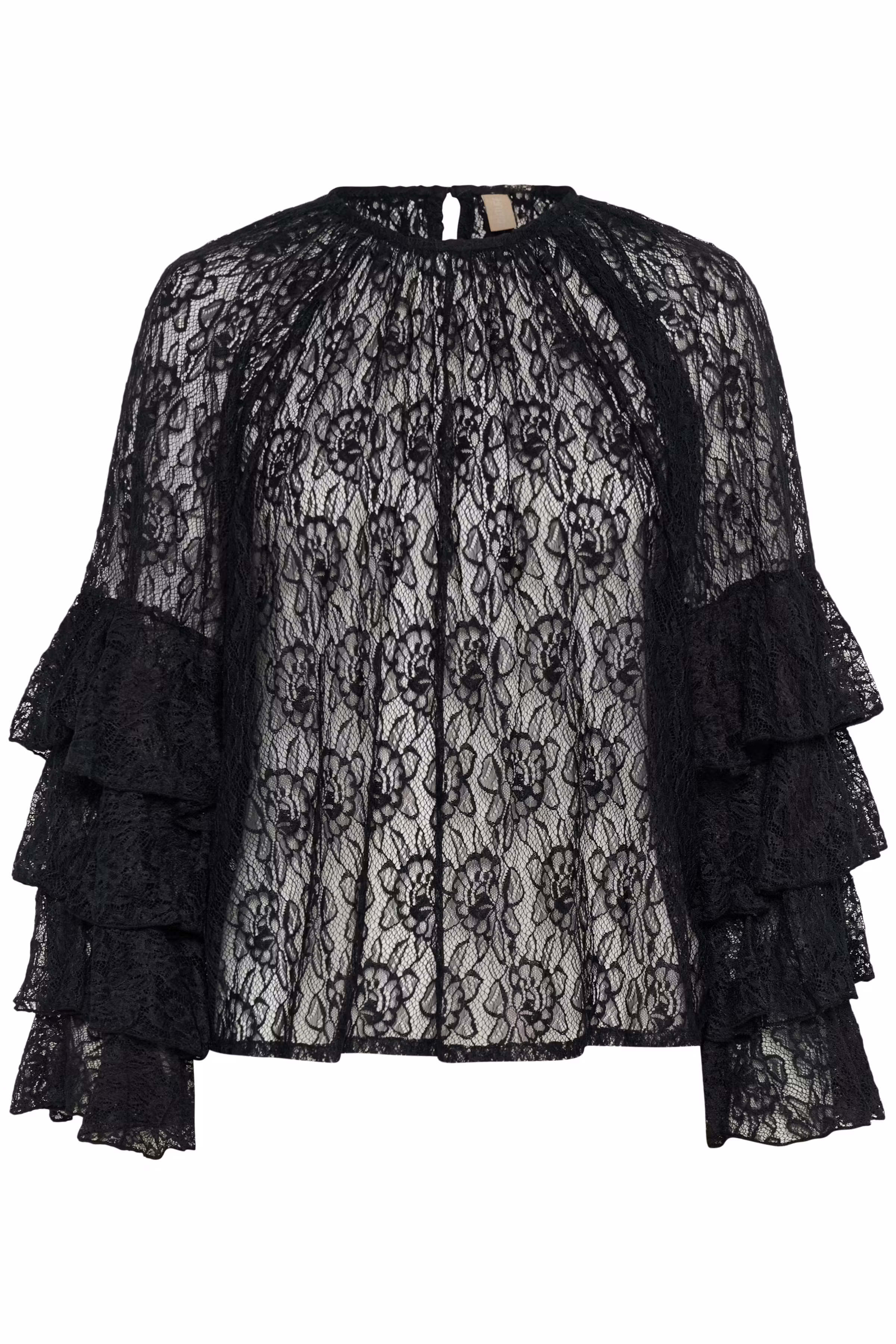 CUclemency Bluse med flæseærmer PACK FRONT 50112497-500012